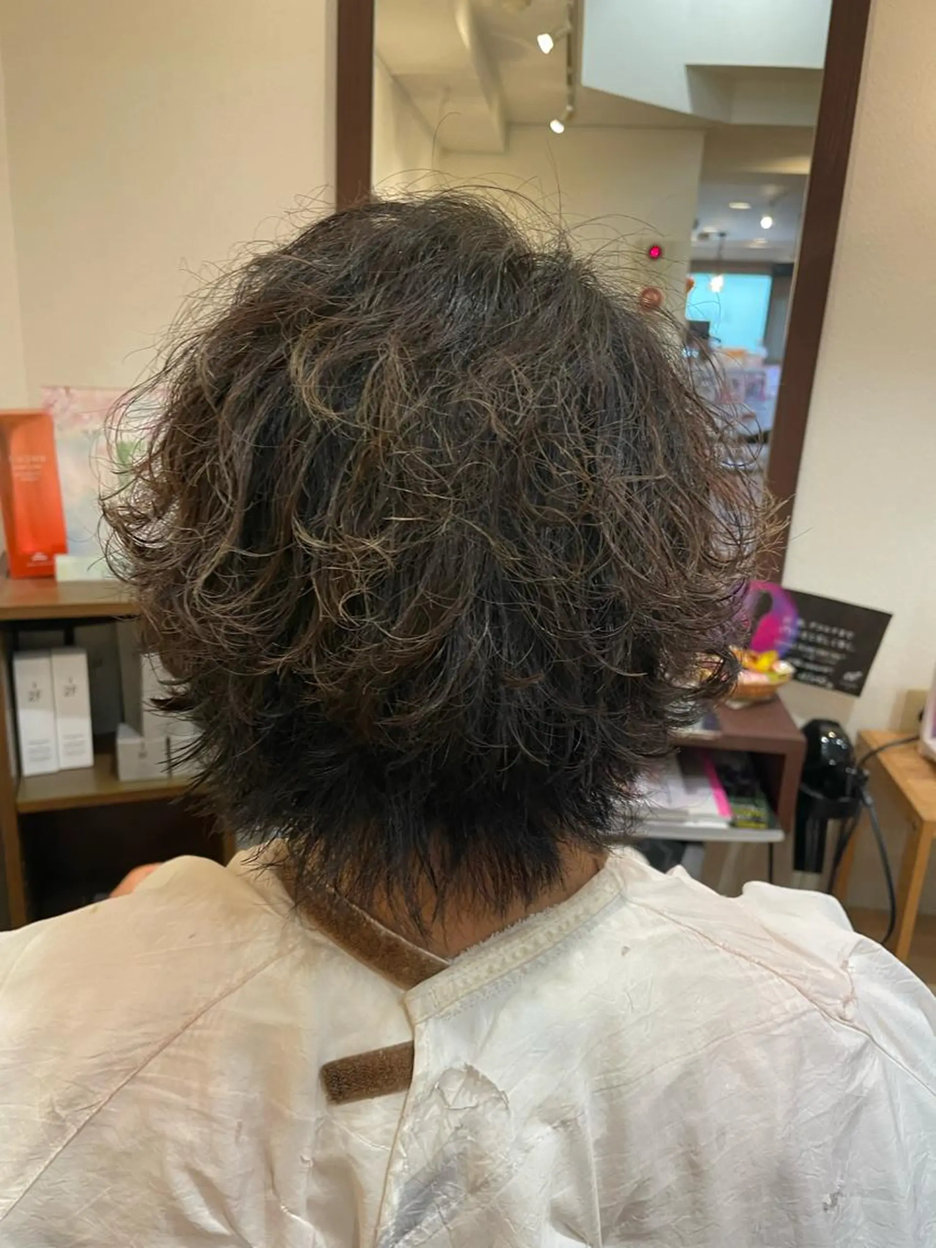 パーマ メンズ molla所属・やまもと あきこのヘアスタイル