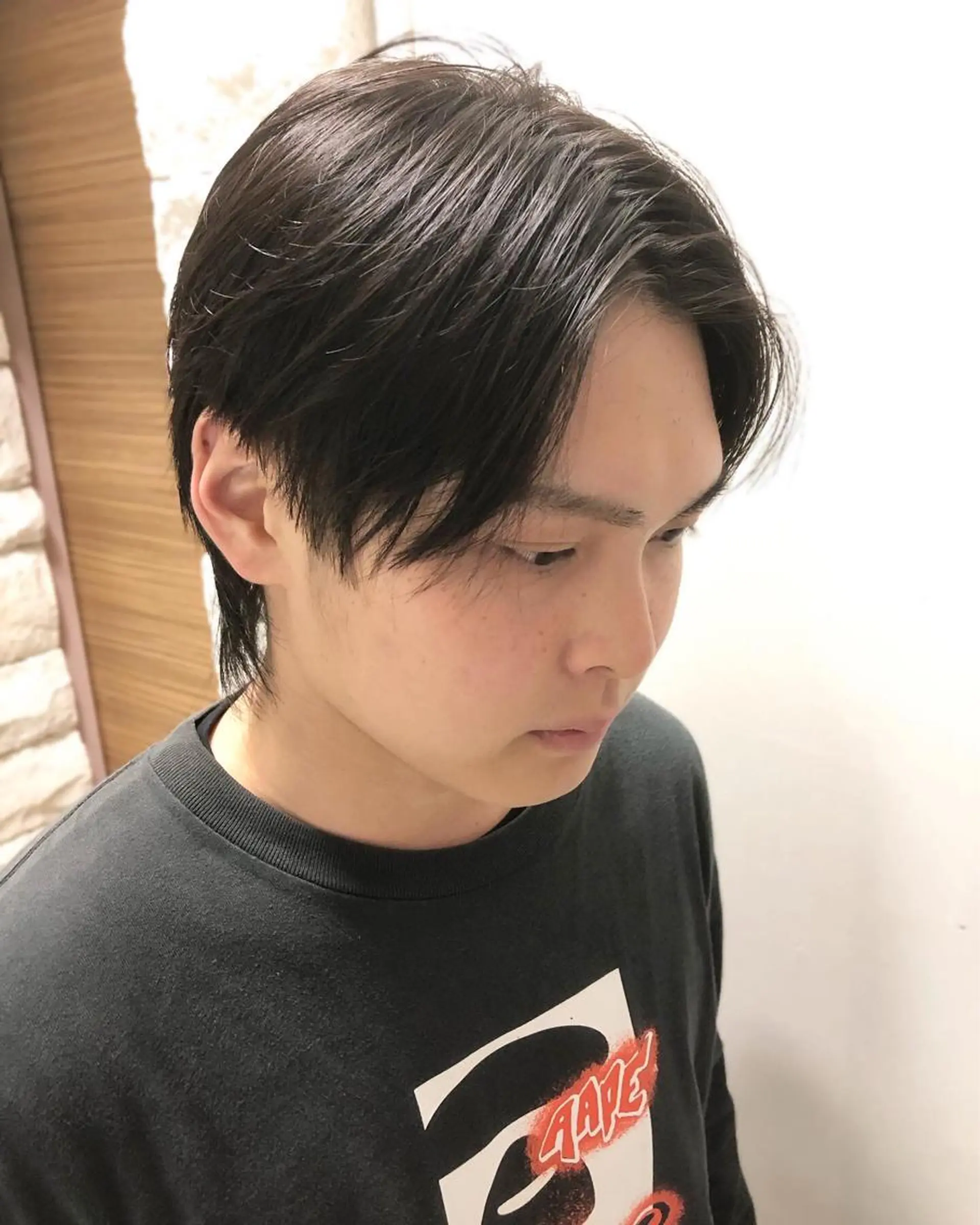 ヘアアレンジ メンズ センターパート カット トリートメント ヘアセット メンズ特化✂️栗原 侑也のヘアスタイル