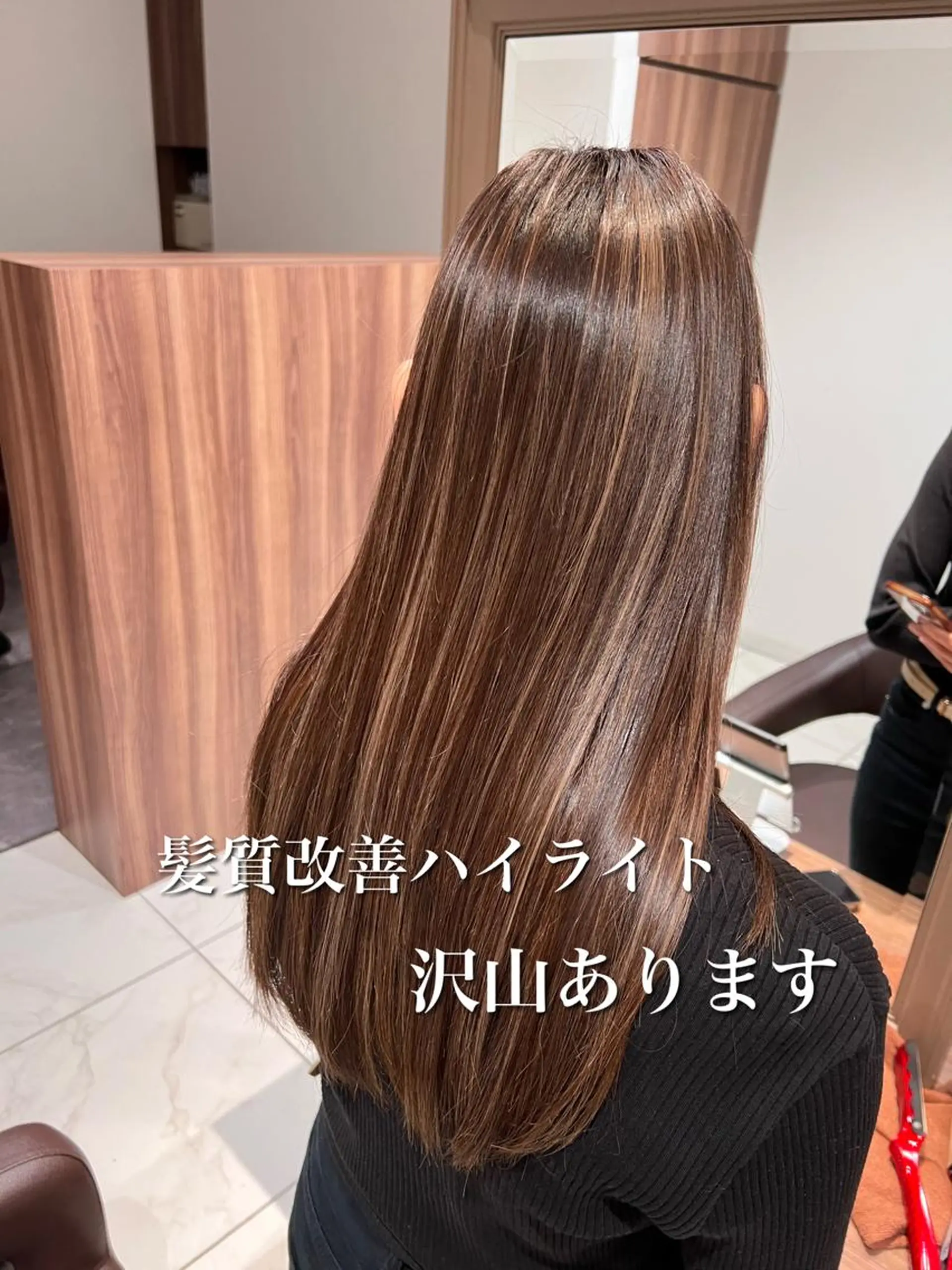 ロング カラー ヘアアレンジ バレイヤージュ ブリーチ ケアブリーチ ダブルカラー イヤリングカラー ヘアカラー 🇰🇷韓国ヘア🤍 副店長/栗田のヘアスタイル