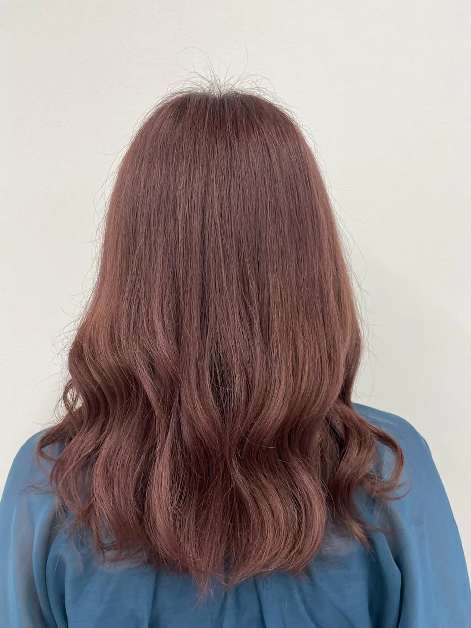 セミロング カラー ヘアアレンジ ブリーチ ダブルカラー ラベンダーカラー ピンクカラー ピンクラベンダー 透明感/艶髪/💖 トレンドスタイル💖のヘアスタイル