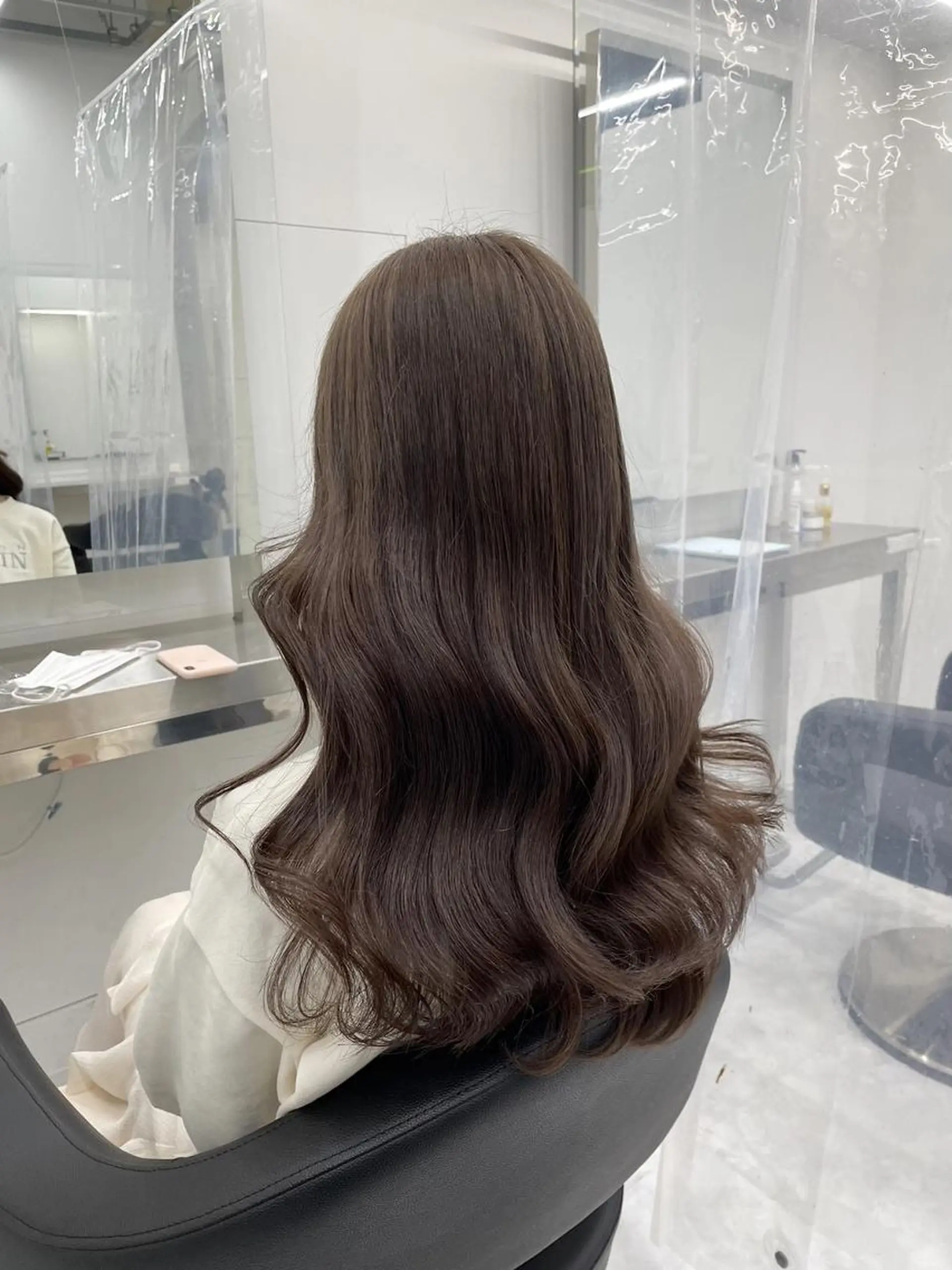カラー 🤍韓国🤍大人っぽ ベージュ🤍ブラウンのヘアスタイル
