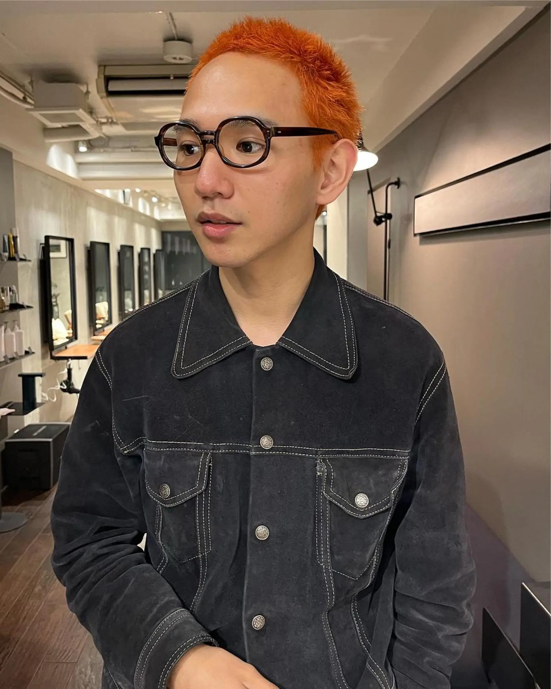 カラー メンズ NERO 眞下秋歩のヘアスタイル