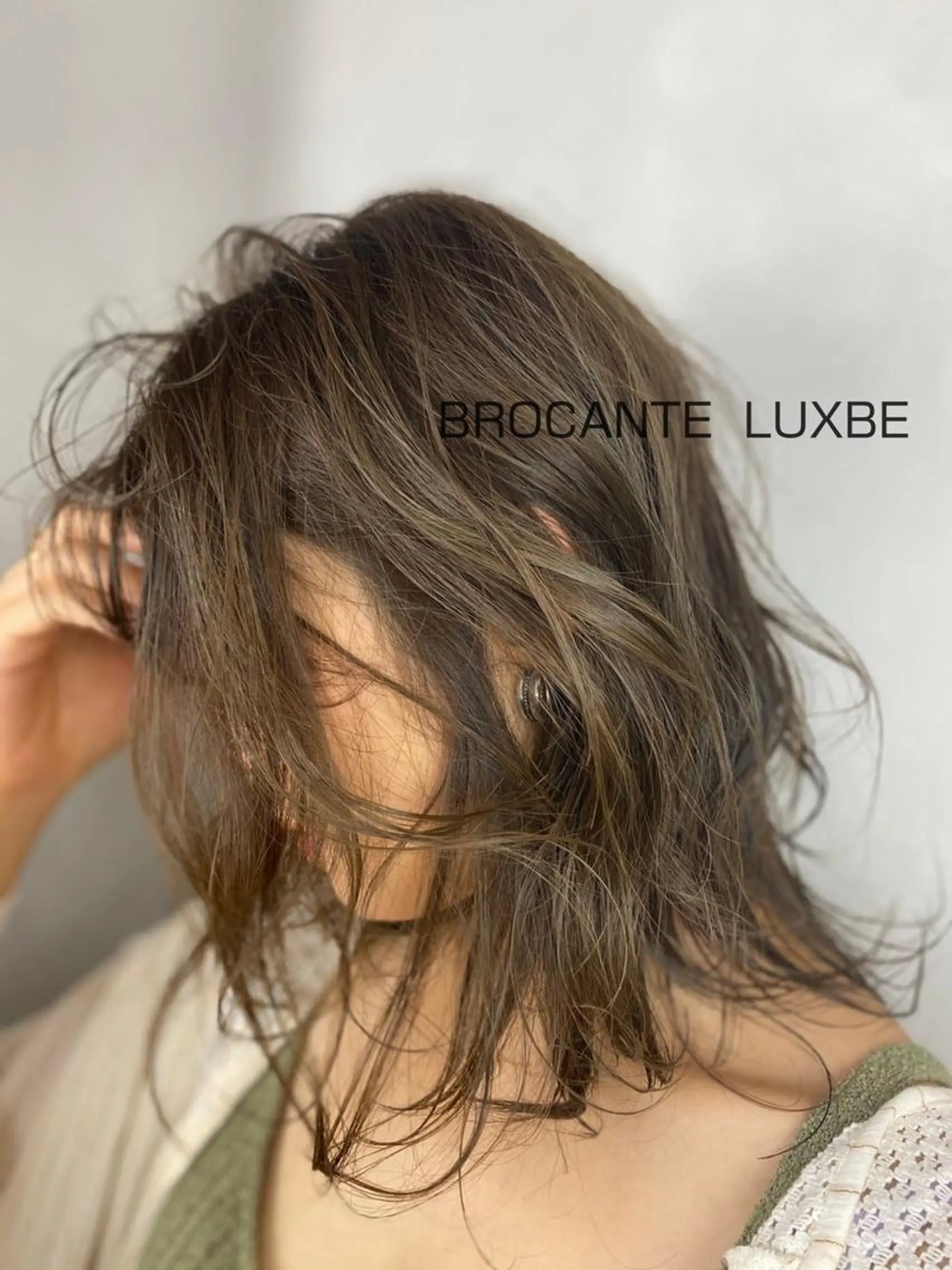 セミロング カラー カット ヘアカラー トリートメント BROCANTE✂︎ karasawa.nのヘアスタイル