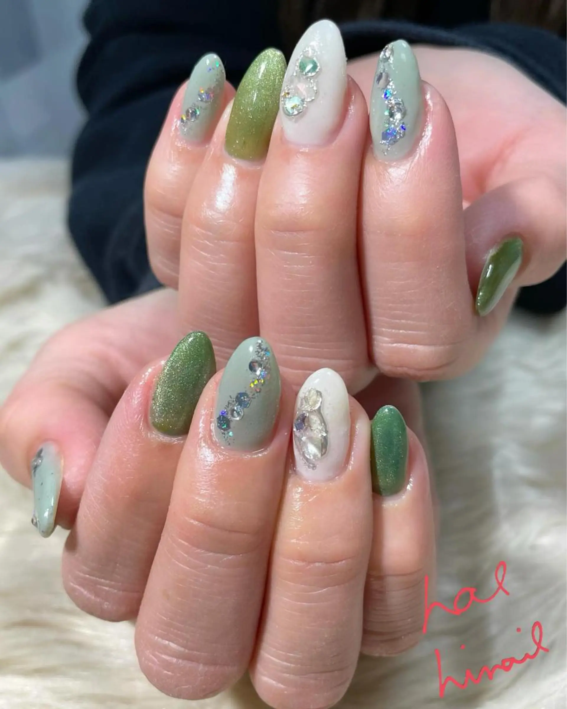 ネイル ニュアンスネイル はるひな ねいるのネイルデザイン