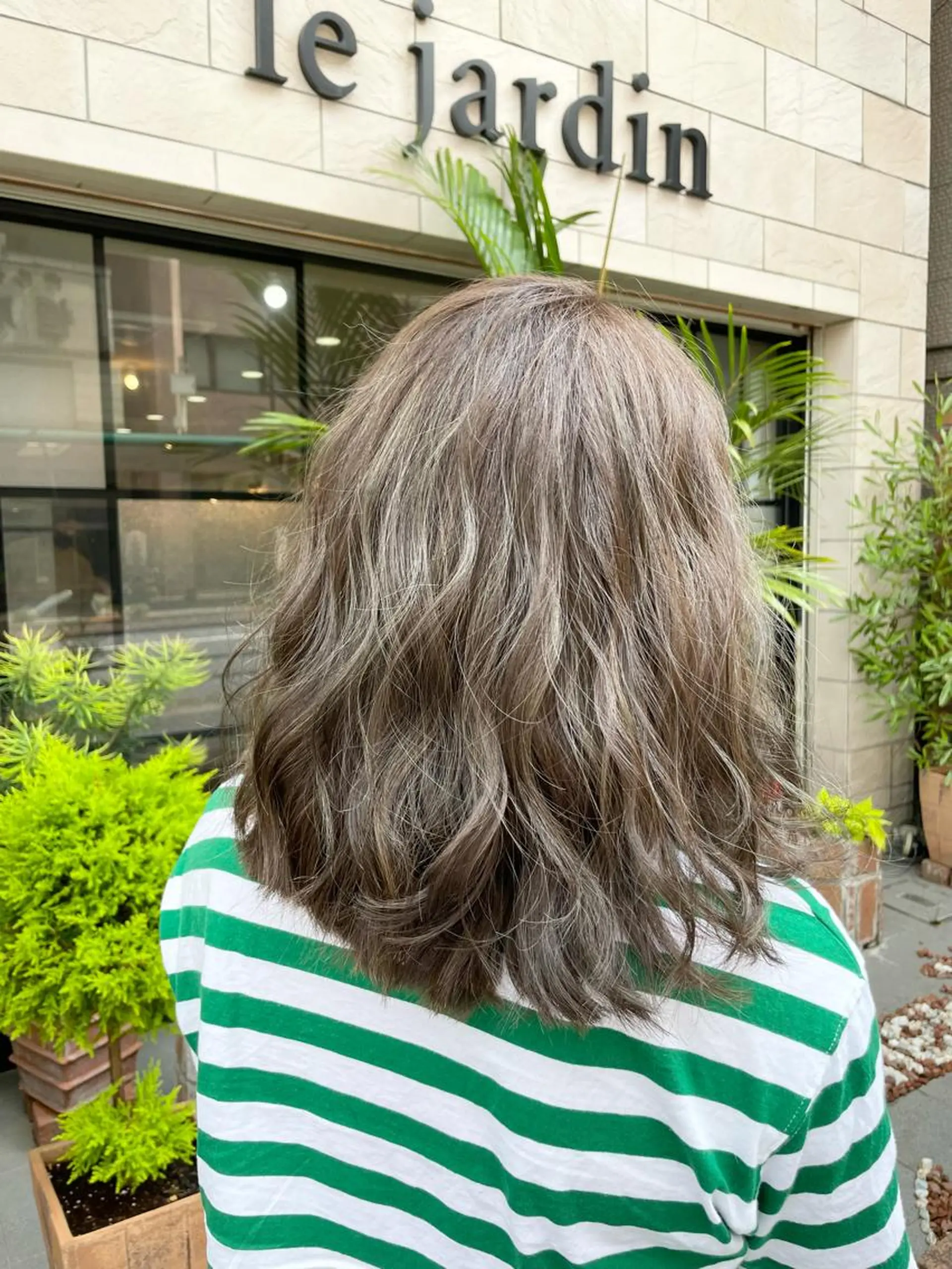 セミロング ヘアカラー トリートメント SHIAN八王子 🇫🇷山本実穂のヘアスタイル