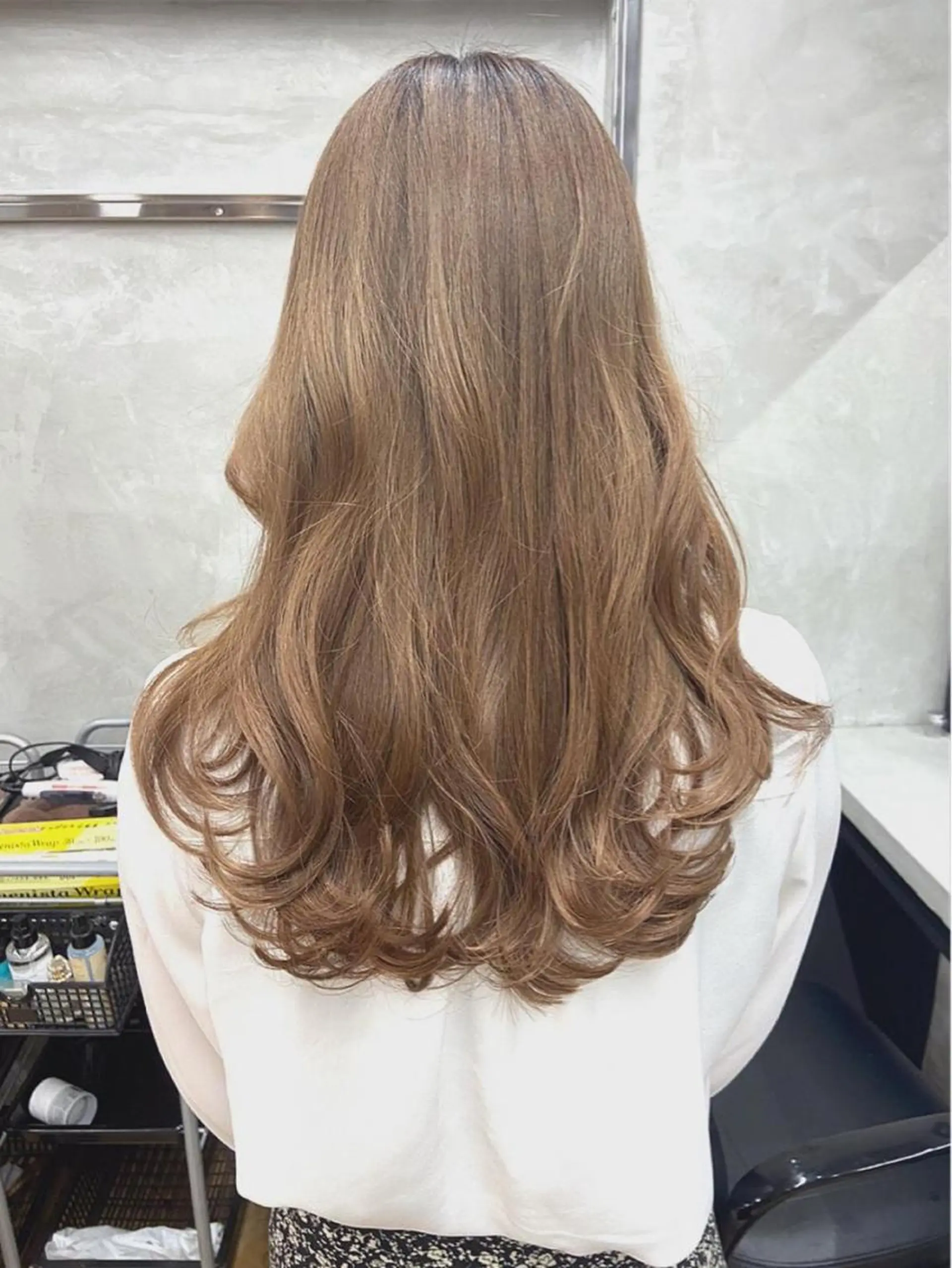 ミディアム カラー カット トリートメント 髪質改善カラー✨質感 ショート✨石山航のヘアスタイル