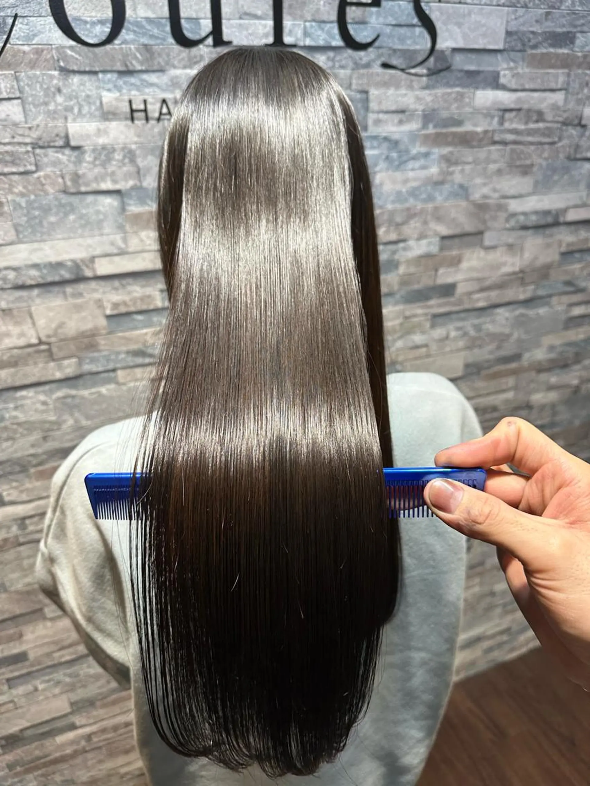 ロング カラー カット ヘアカラー トリートメント ヘッドスパ youres hair 東口店所属・🌸ULTOWA🌸 髪質改善/縮毛/店長のヘアスタイル