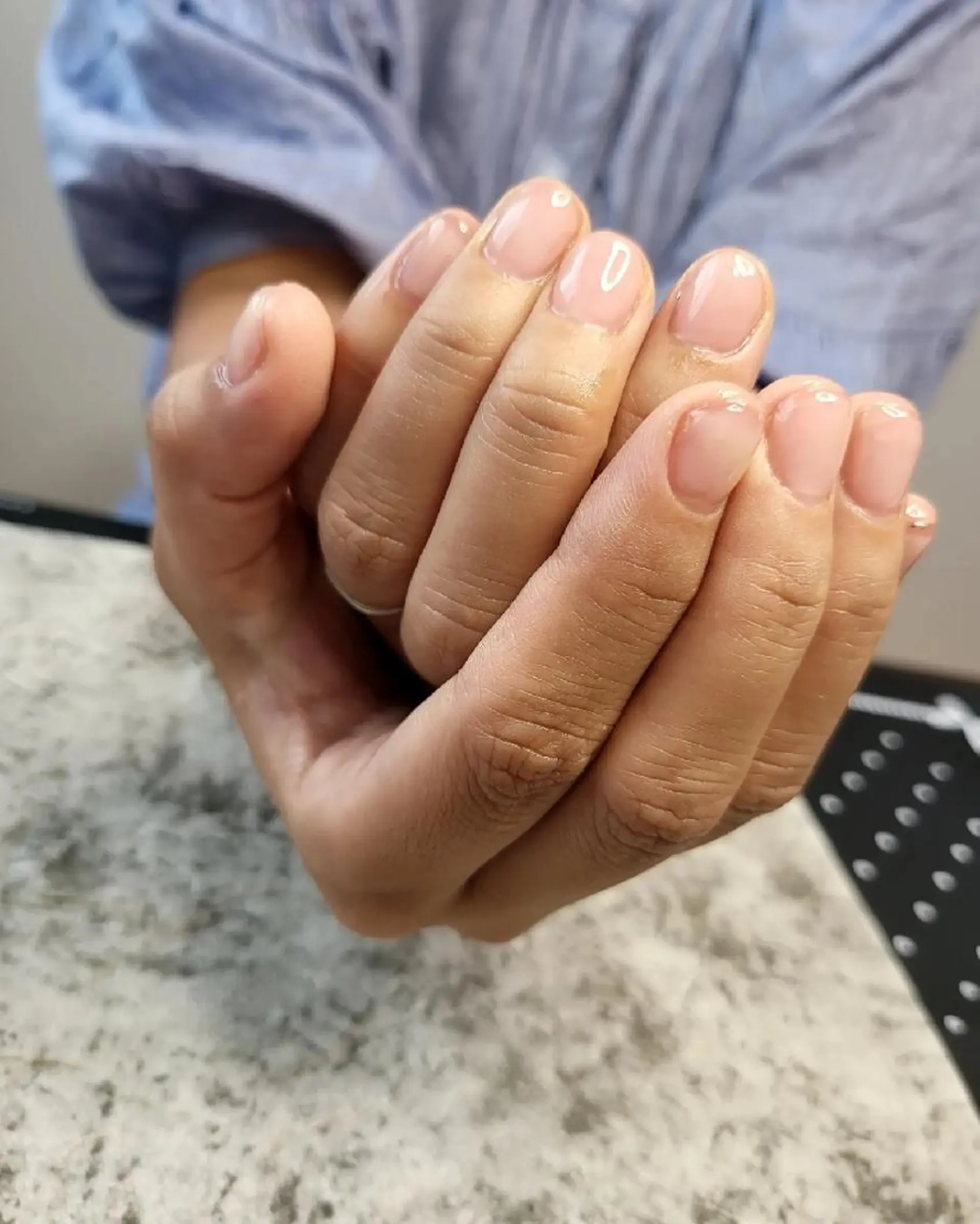 ネイル クリアネイル nail イロドリのネイルデザイン