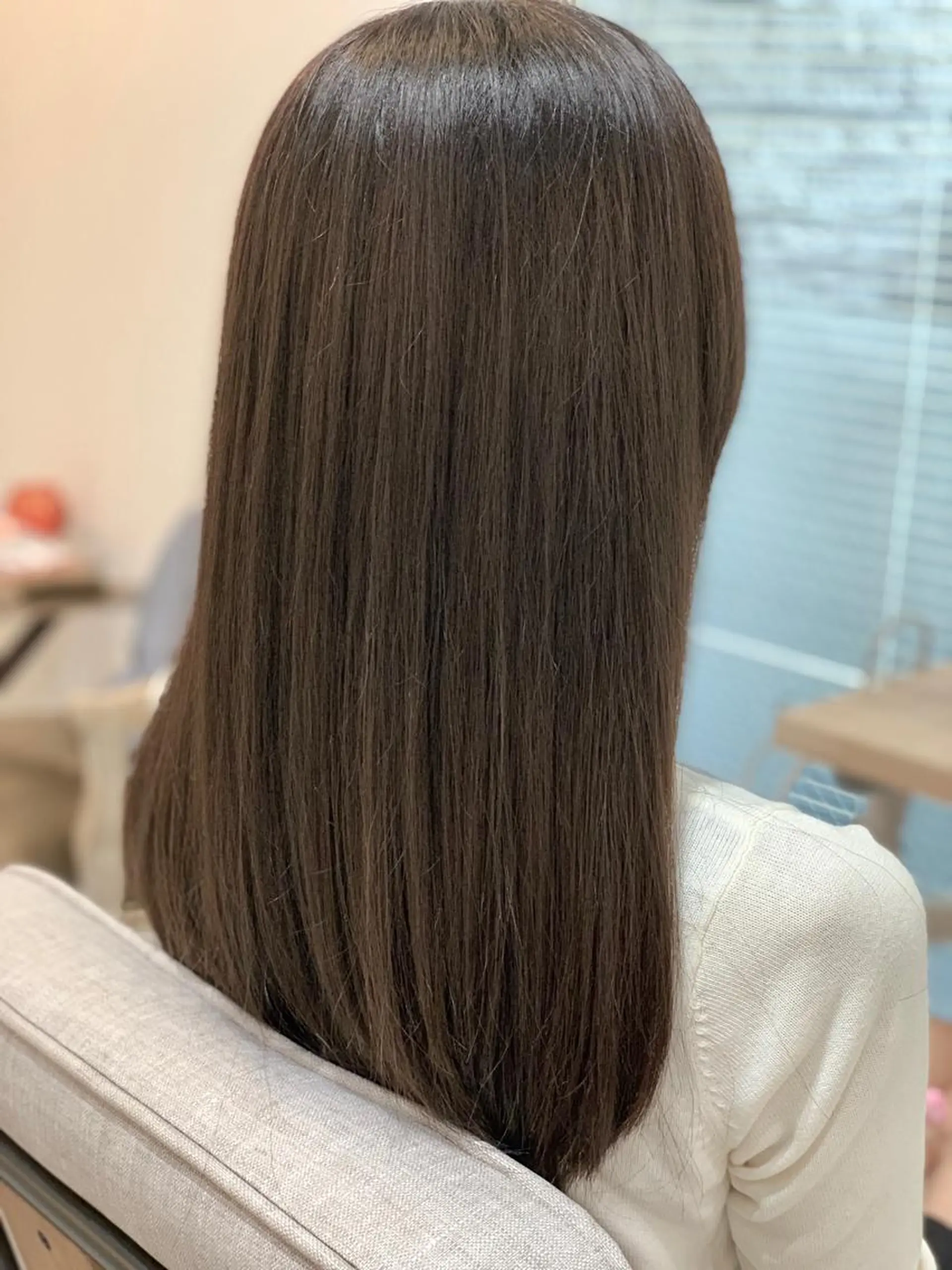 ロング カラー カット 縮毛矯正 山本 悟志のヘアスタイル
