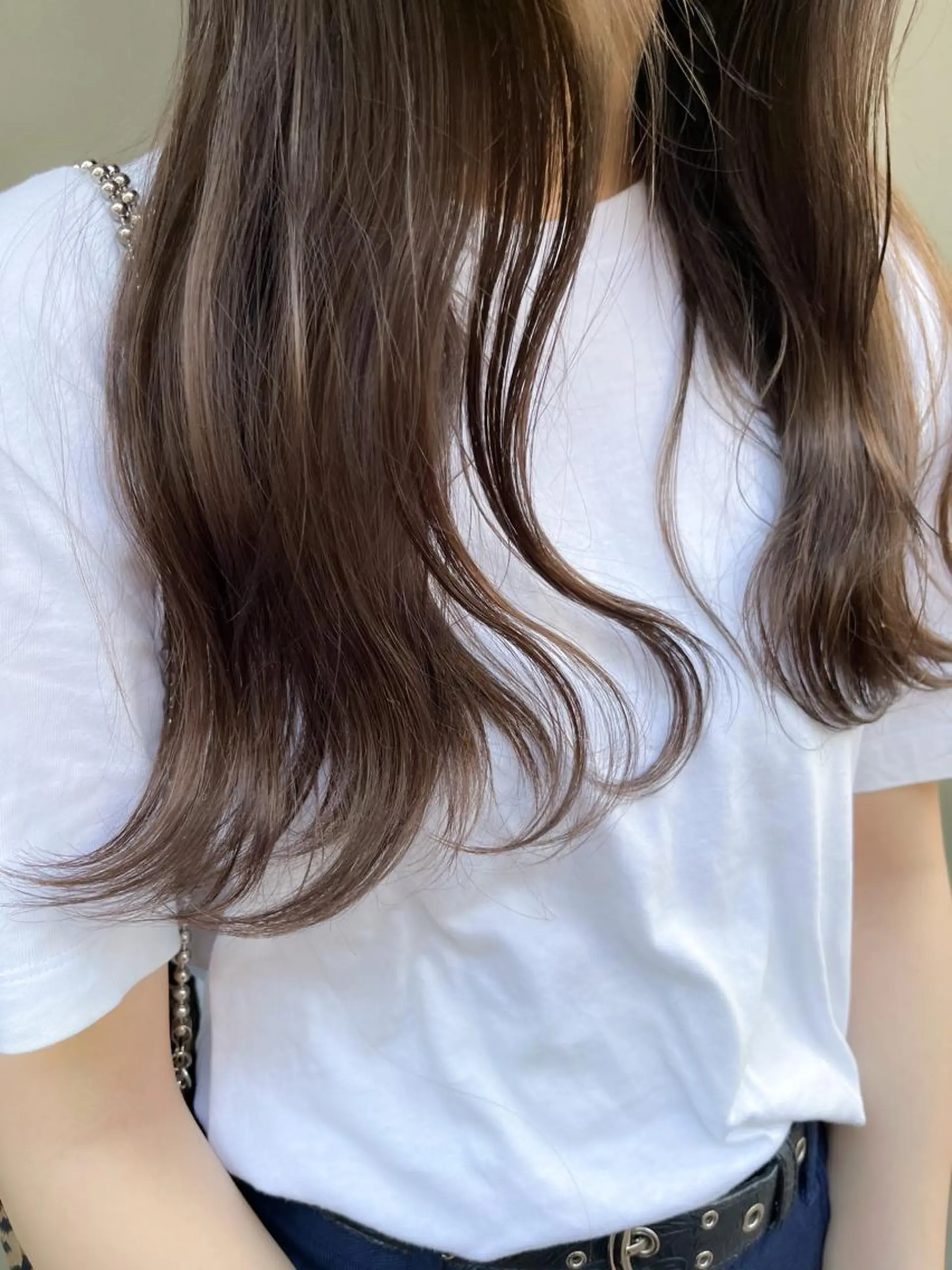 ロング カラー ヘアアレンジ ヘアカラー 田川 華奈のヘアスタイル