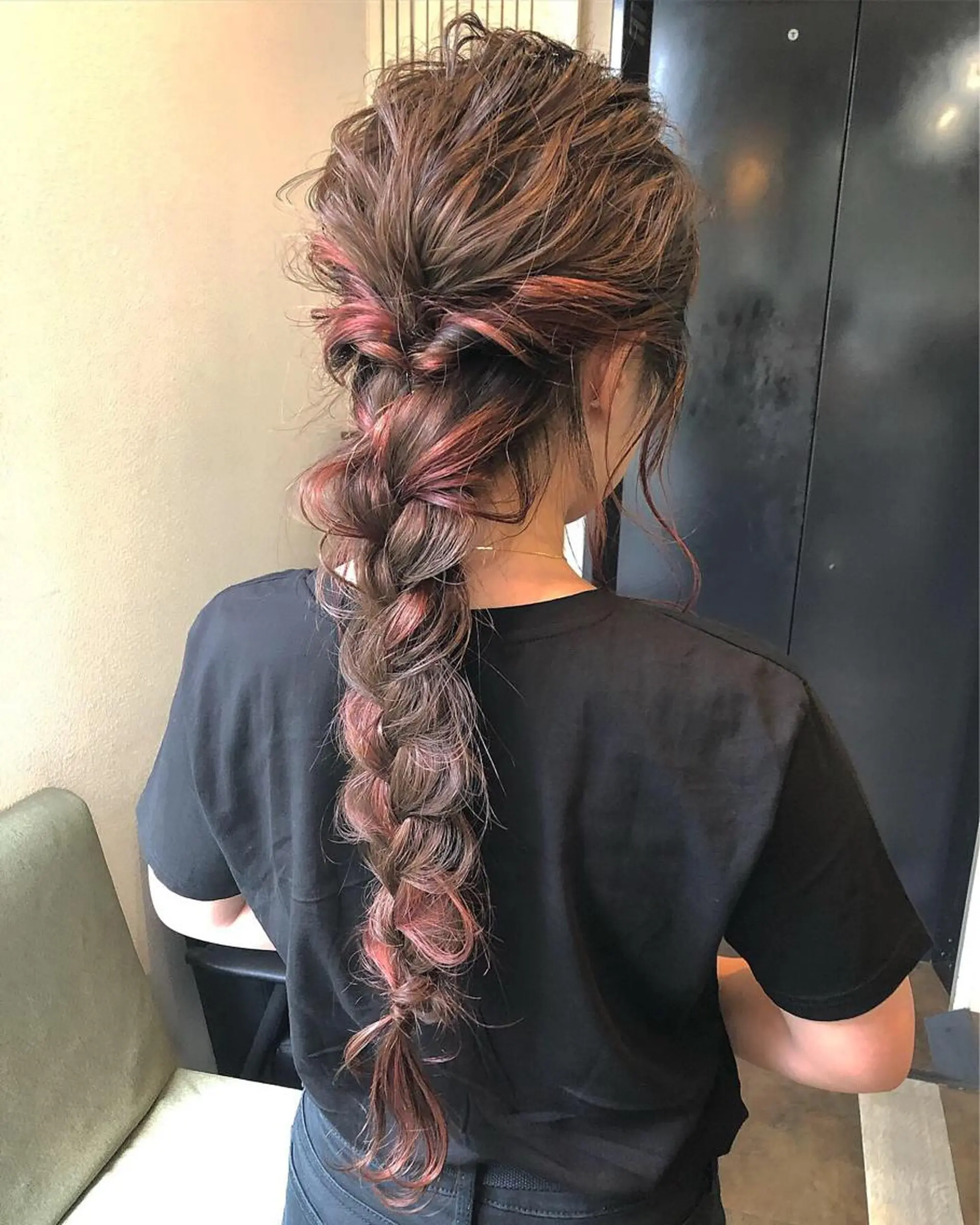 ロング ヘアアレンジ GiseL アンリのヘアスタイル