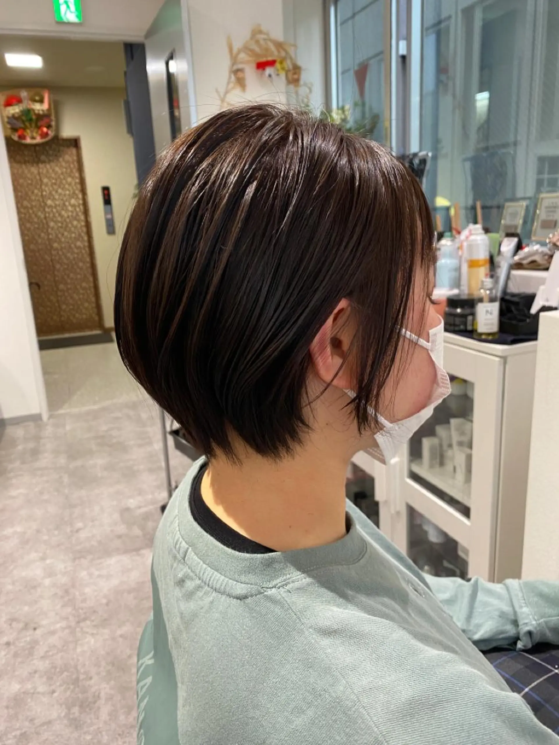 ショート ショートヘア カット JIL BLAN 京都のヘアスタイル