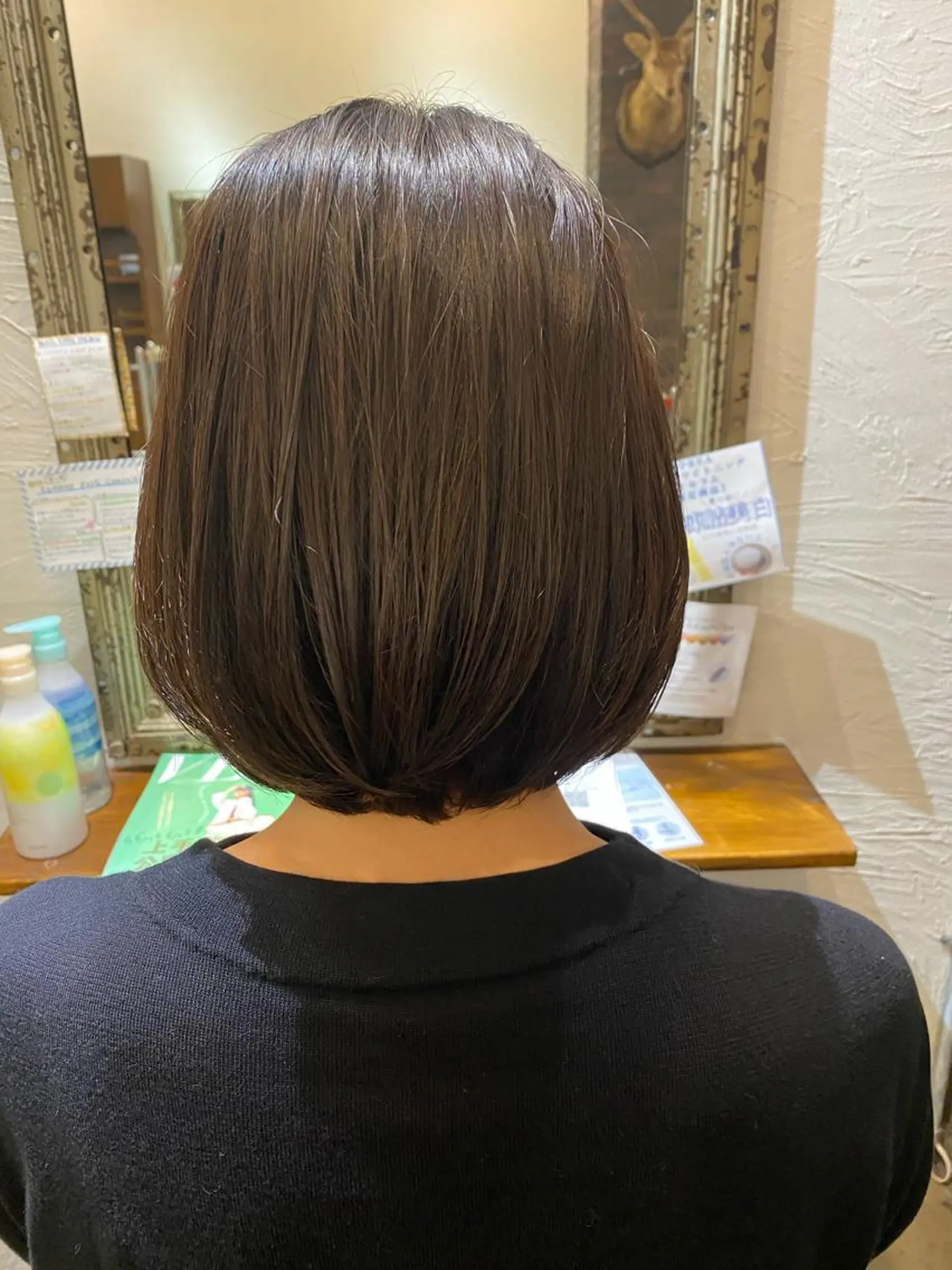 ミディアム ヘアカラー 丹野 美樹のヘアスタイル