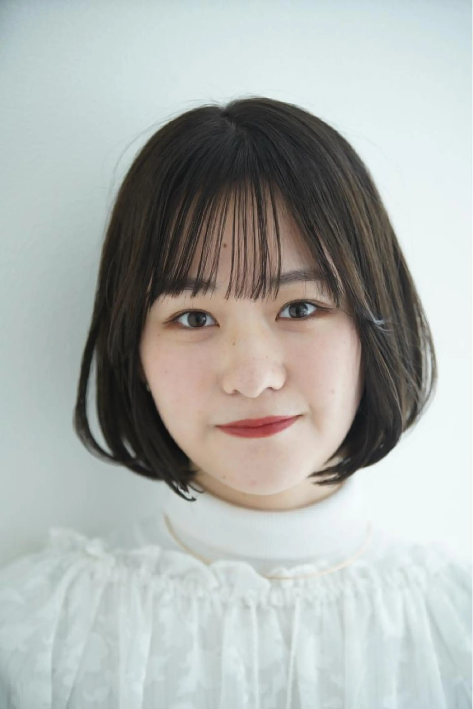 ショート ボブ カット トリートメント 大倉 未波のヘアスタイル