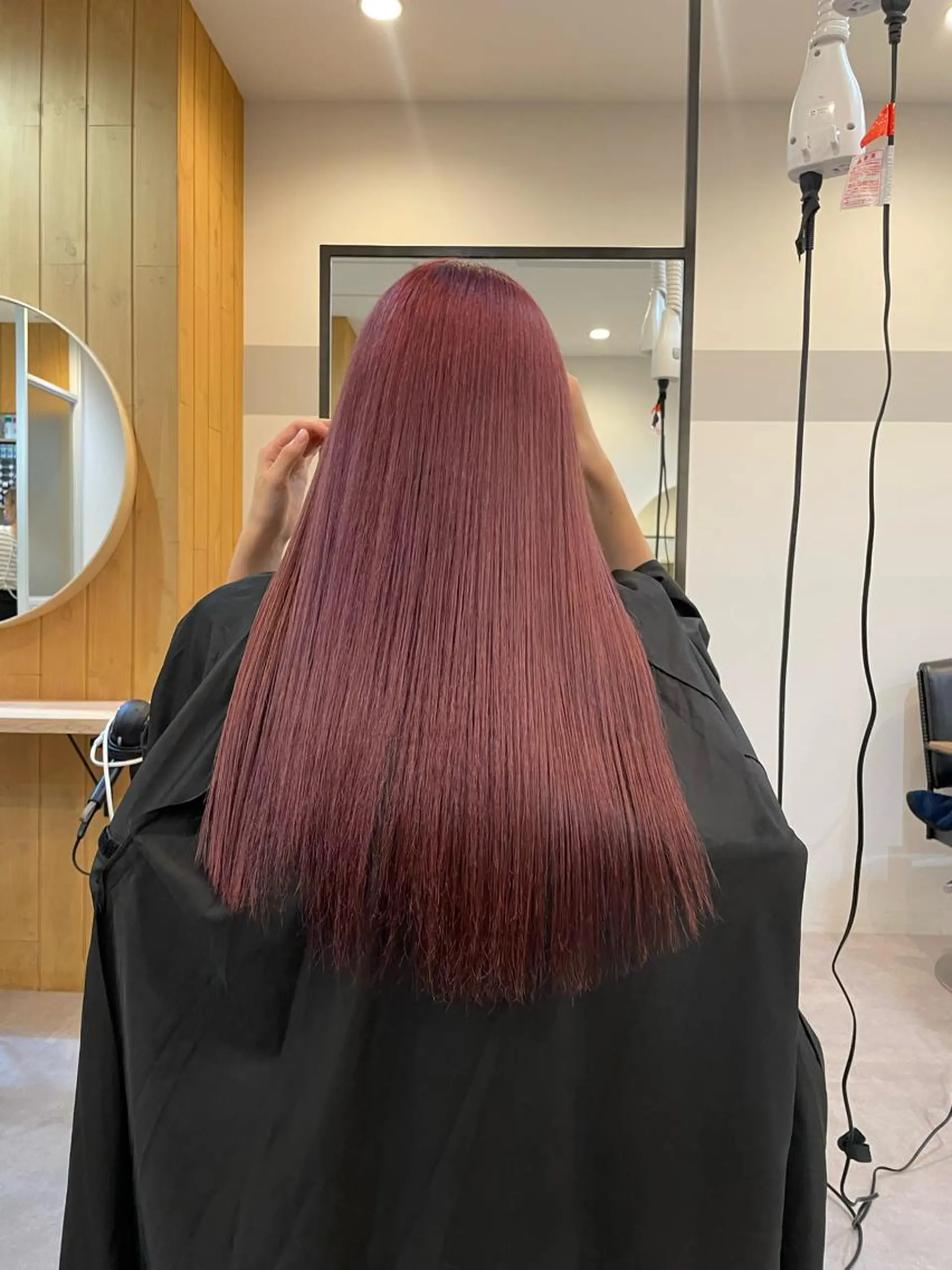 ロング カラー yohaku misakiのヘアスタイル