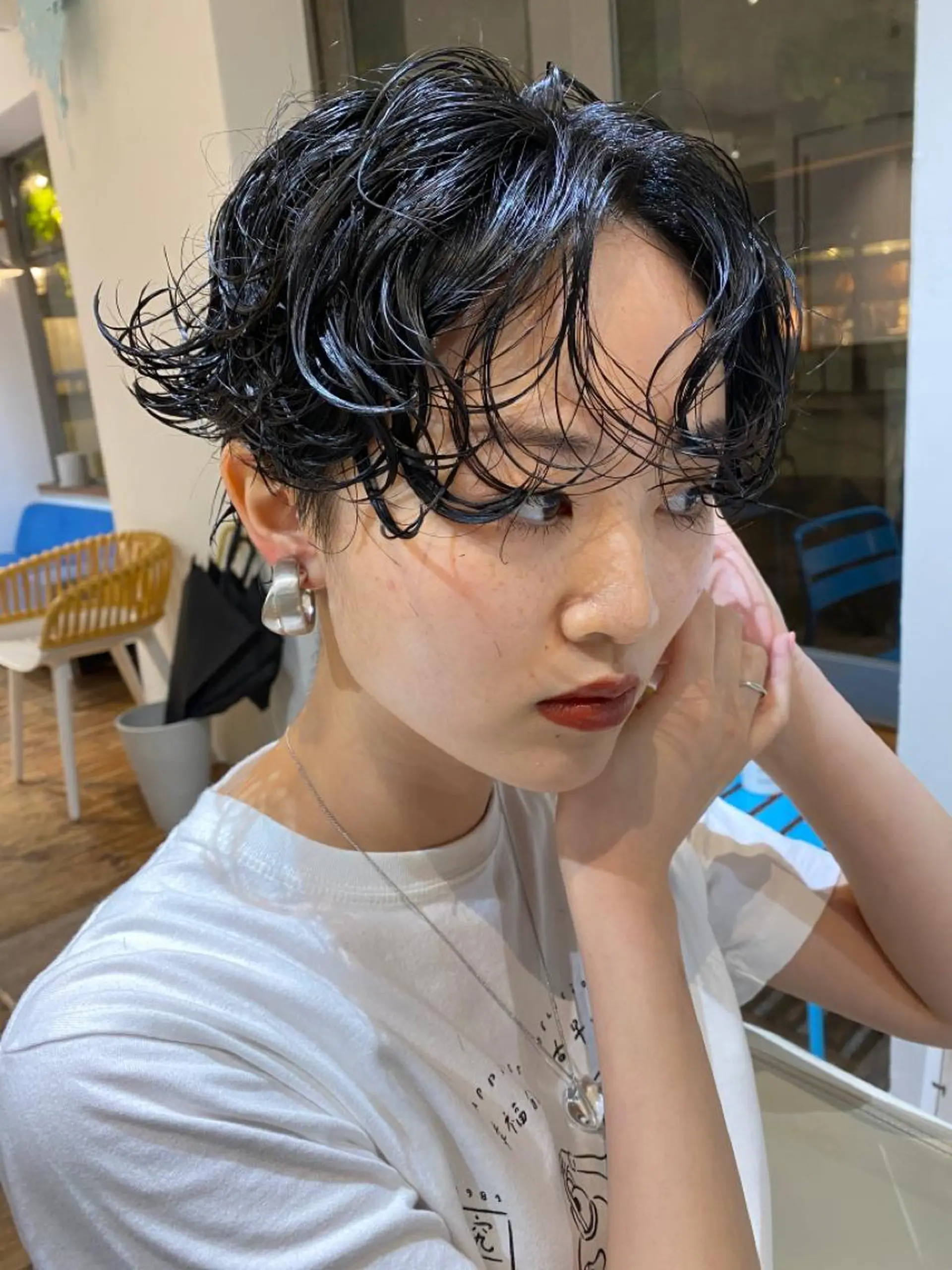 ショート rosso-sante所属・坂口 拓魅のヘアスタイル