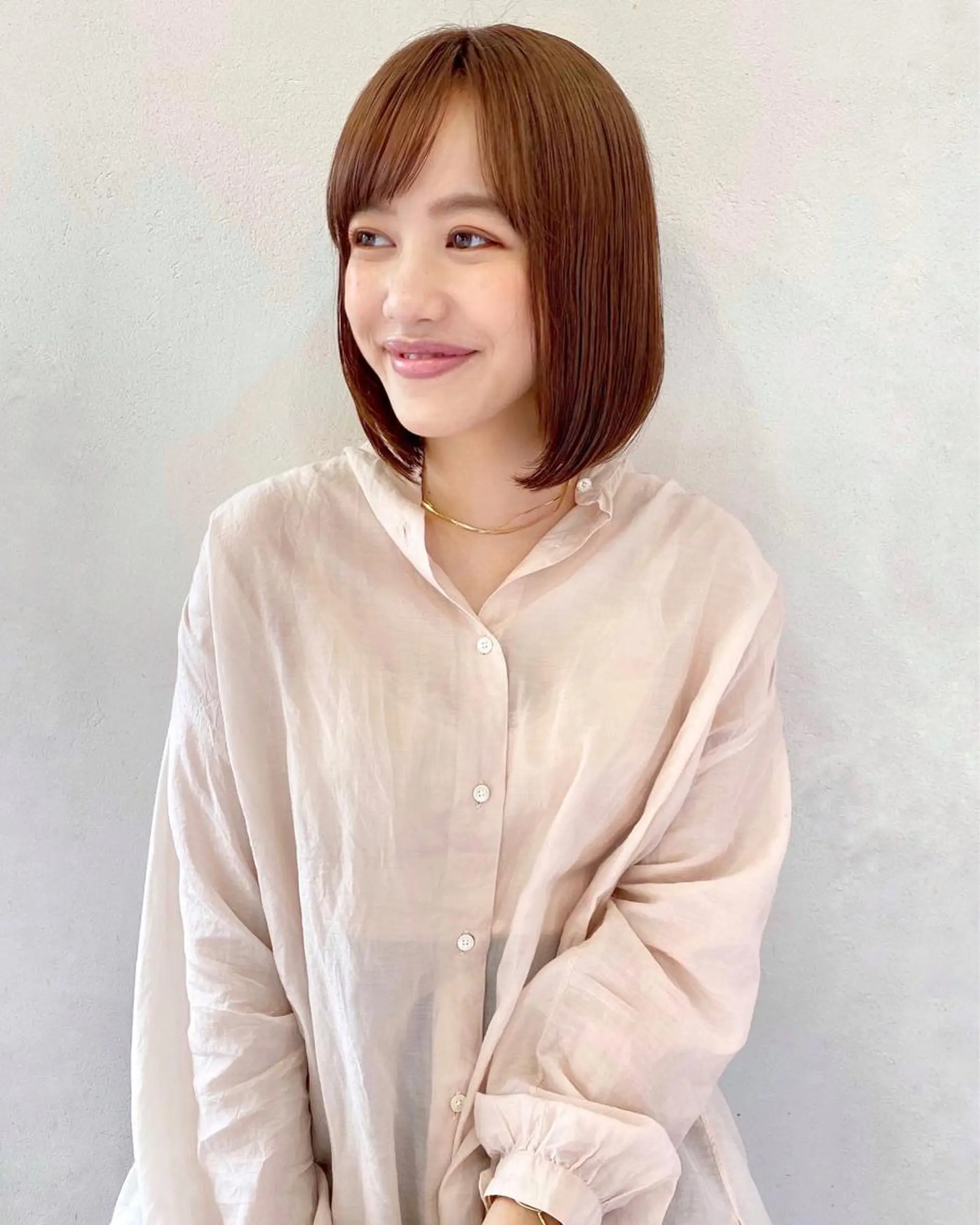 ミディアム ボブ指名No.1🌞 オガタのヘアスタイル