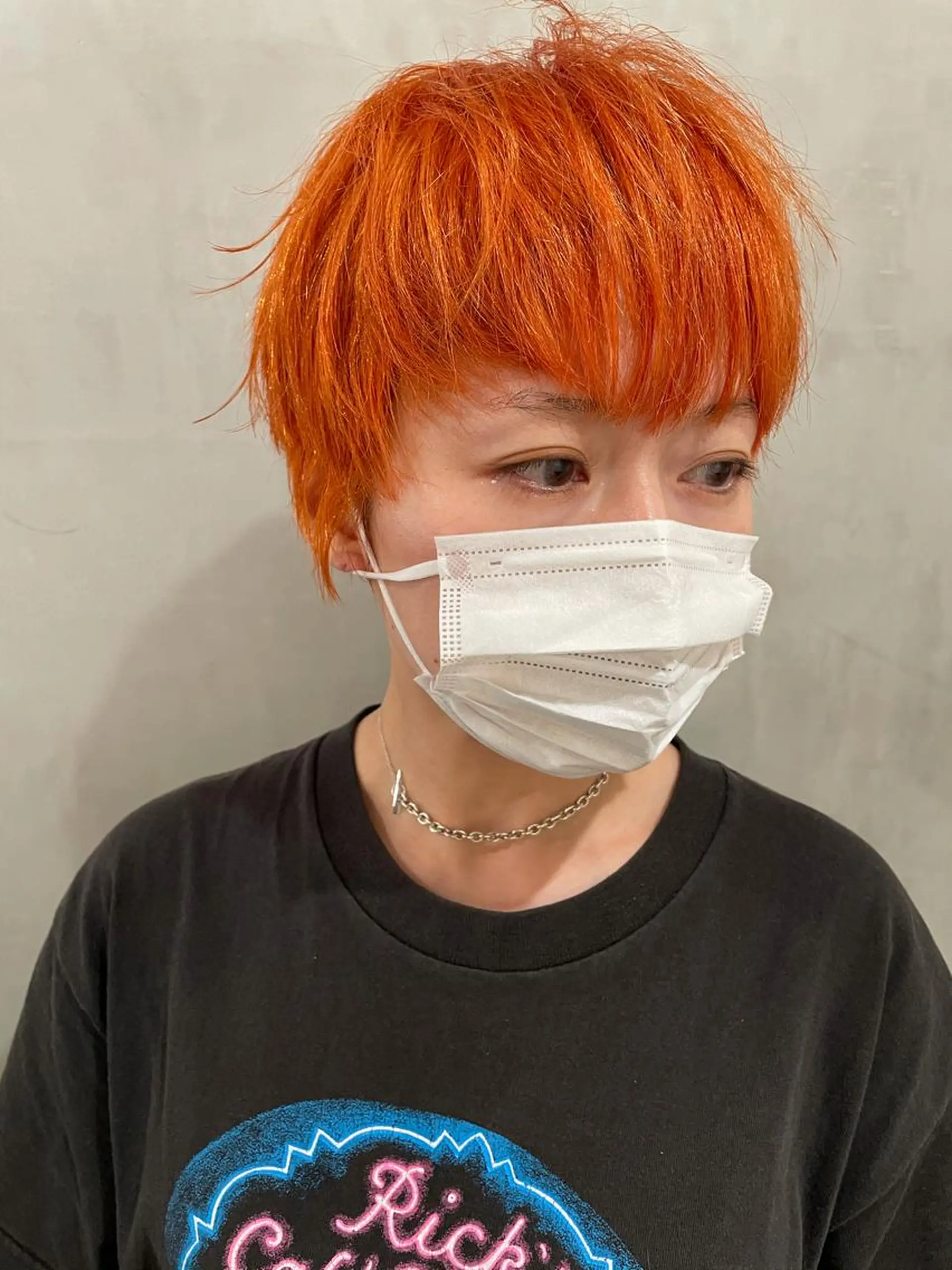 ショート カラー カット ヘアカラー トリートメント 優 作のヘアスタイル