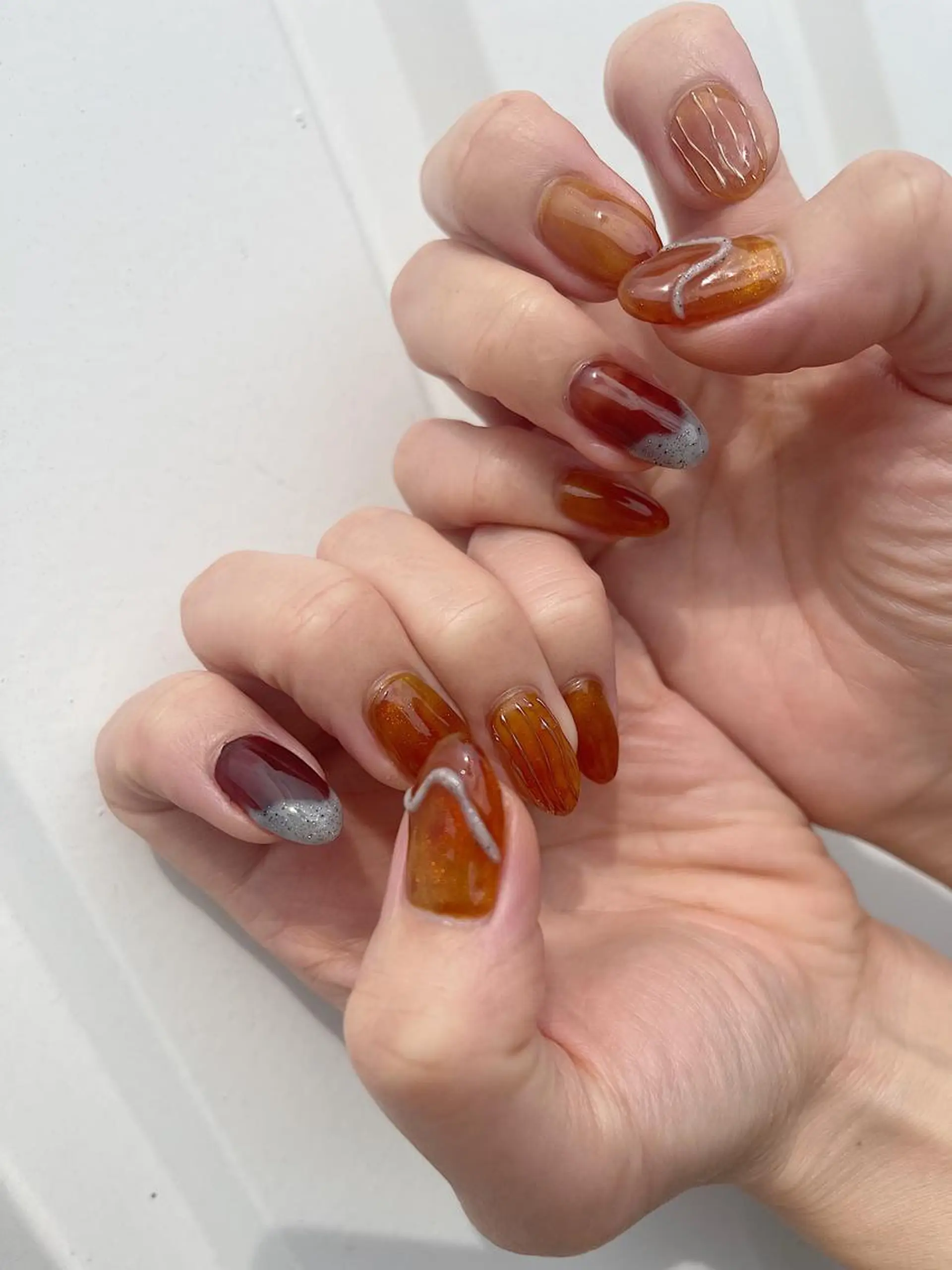 ネイル ジェルネイル メンズネイル ニュアンスネイル ワンカラーネイル パラジェル ハンドネイル leaaloha　byBROWN HAIR所属・レアアロハ宇都宮 /ネイル.脱毛のネイルデザイン