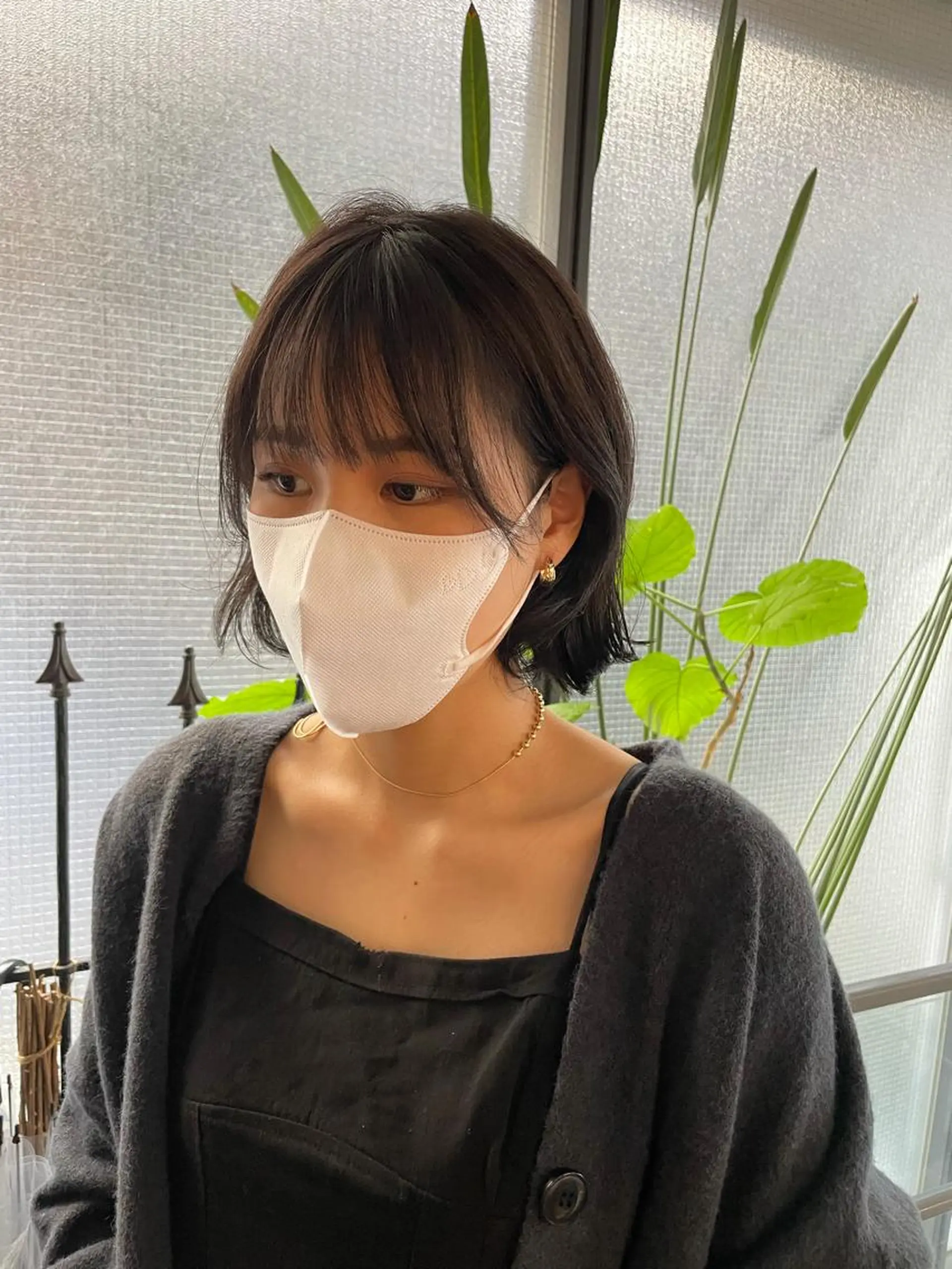 ショート カラー アッシュ ボブ やすだ しおりのその他イメージ