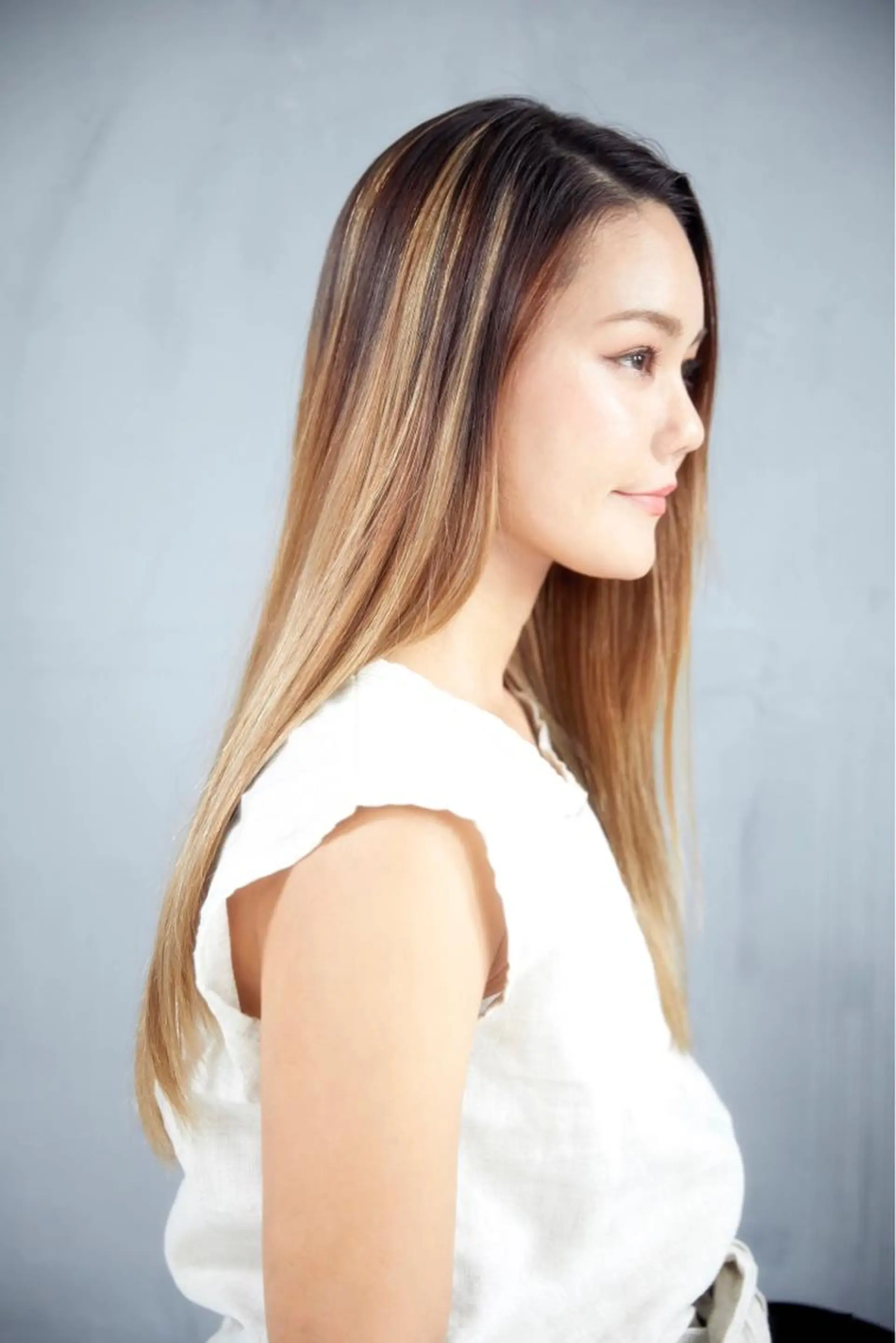 ロング カラー カット ヘアカラー トリートメント ヘアセット ✨髪質改善特化サロン ✨グシユキヤ✨のヘアスタイル