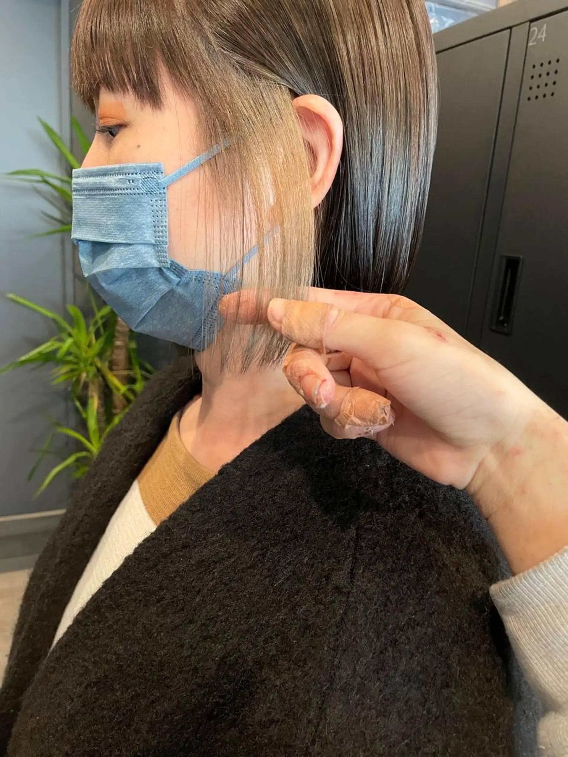 ショート カラー ベージュカラー 横浜似合わせ美容師 スタイリスト✂️ゆりのヘアスタイル