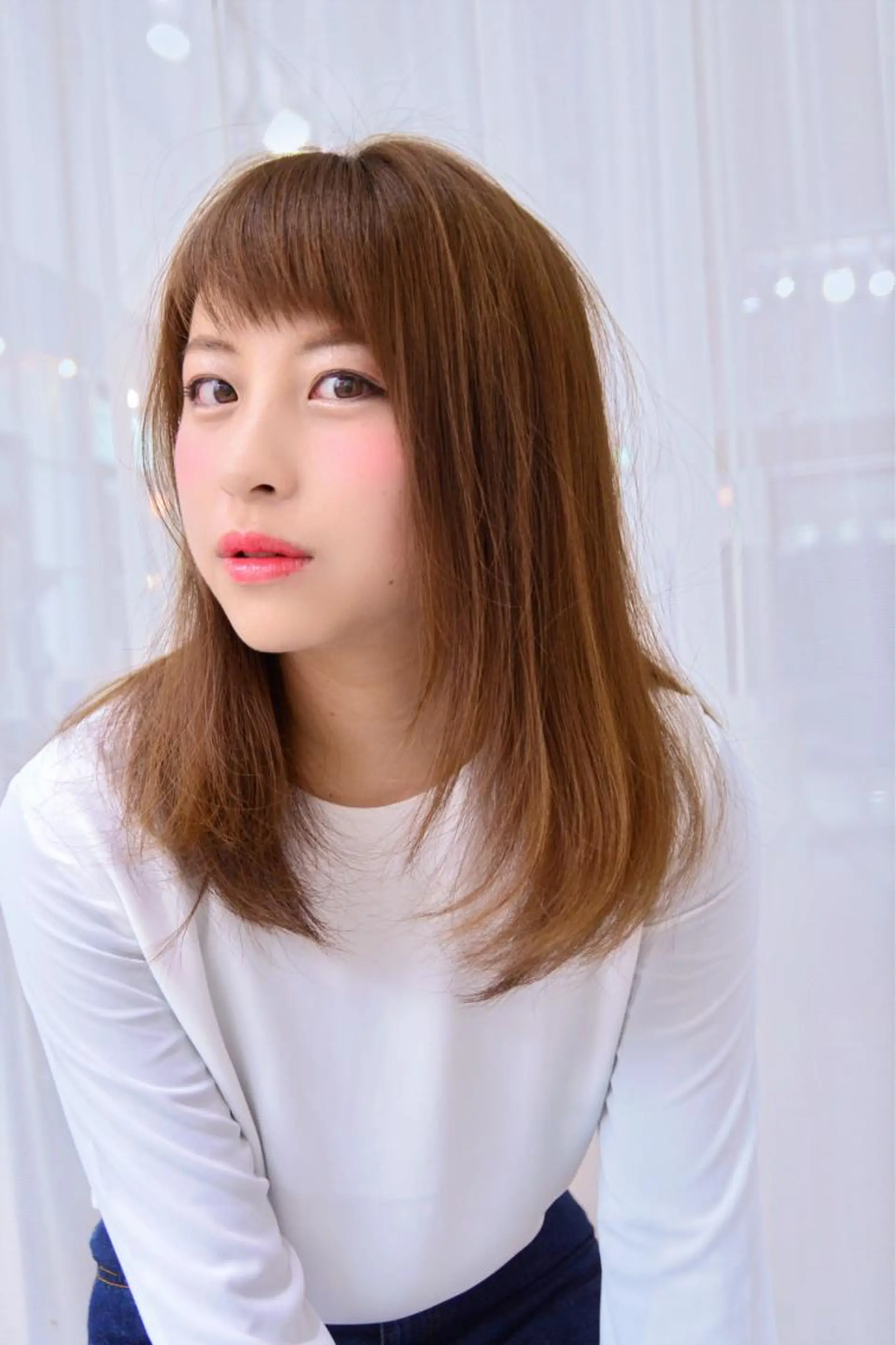 セミロング カラー WHOLE所属・花井 啓好のヘアスタイル