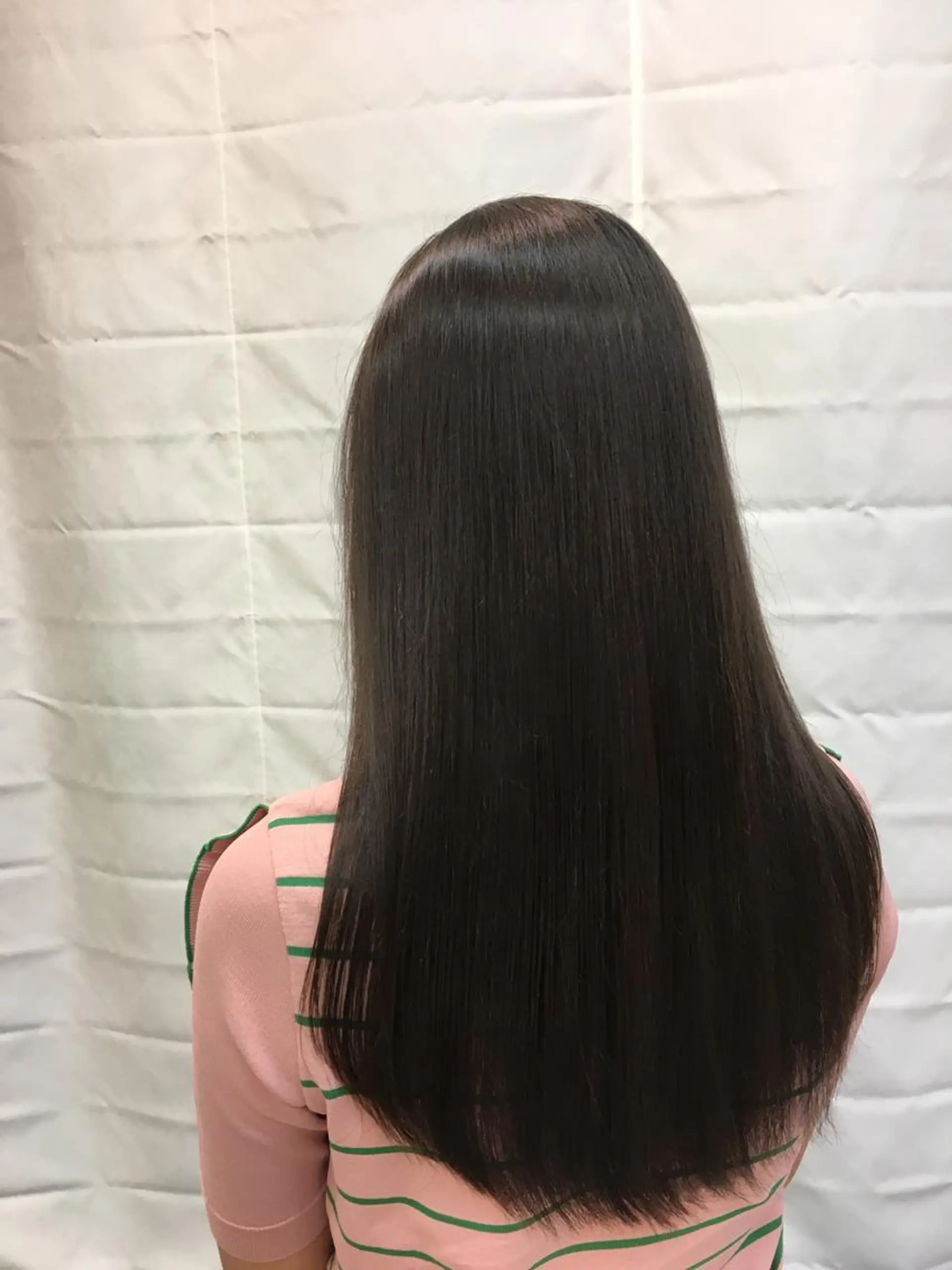 ロング カラー パーマ Min Te Lash 石澤のマツエク・マツパデザイン