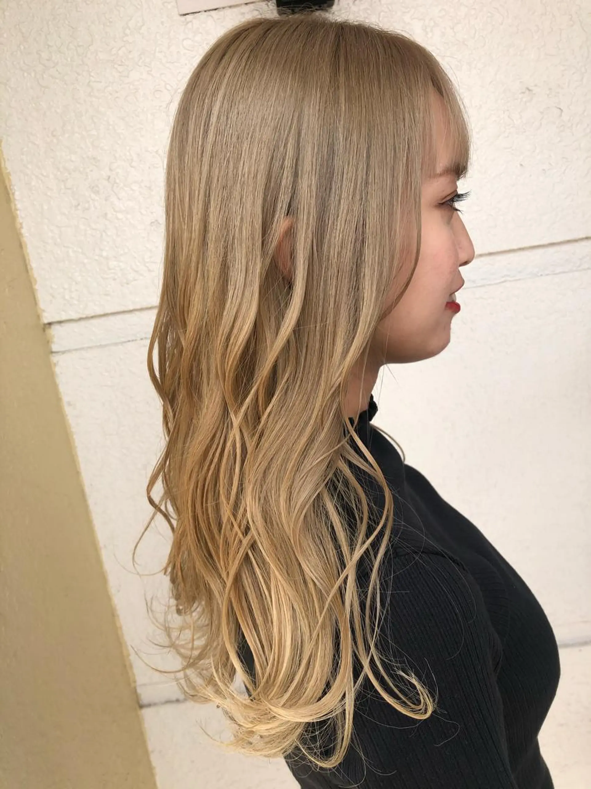 ロング カラー ヘアカラー レイヤーカット匠 イソザキノリユキのヘアスタイル