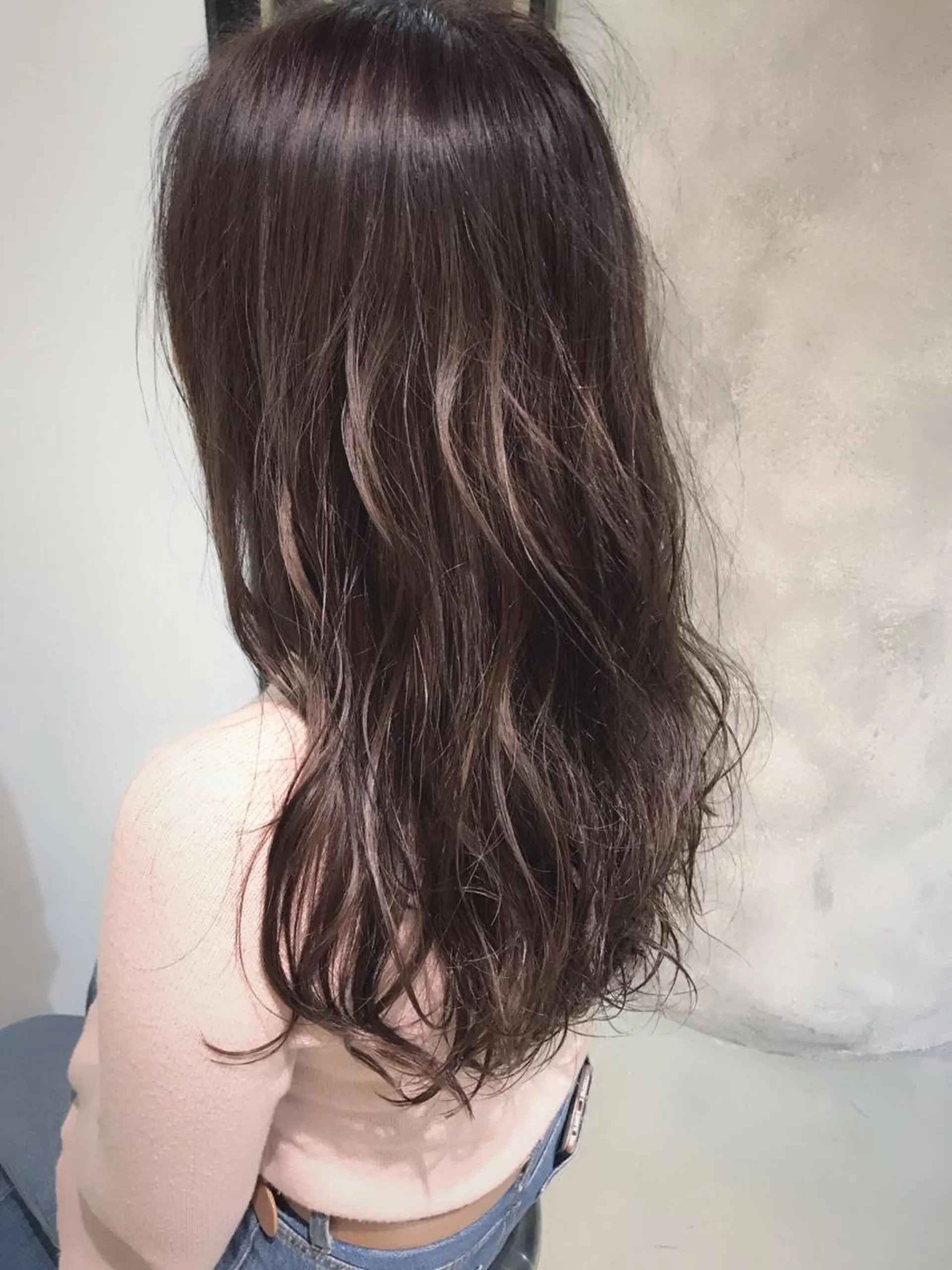 ロング カラー ベージュカラー グラデーションカラー ハイライトカラー ハイライト 松村 崇弘のヘアスタイル