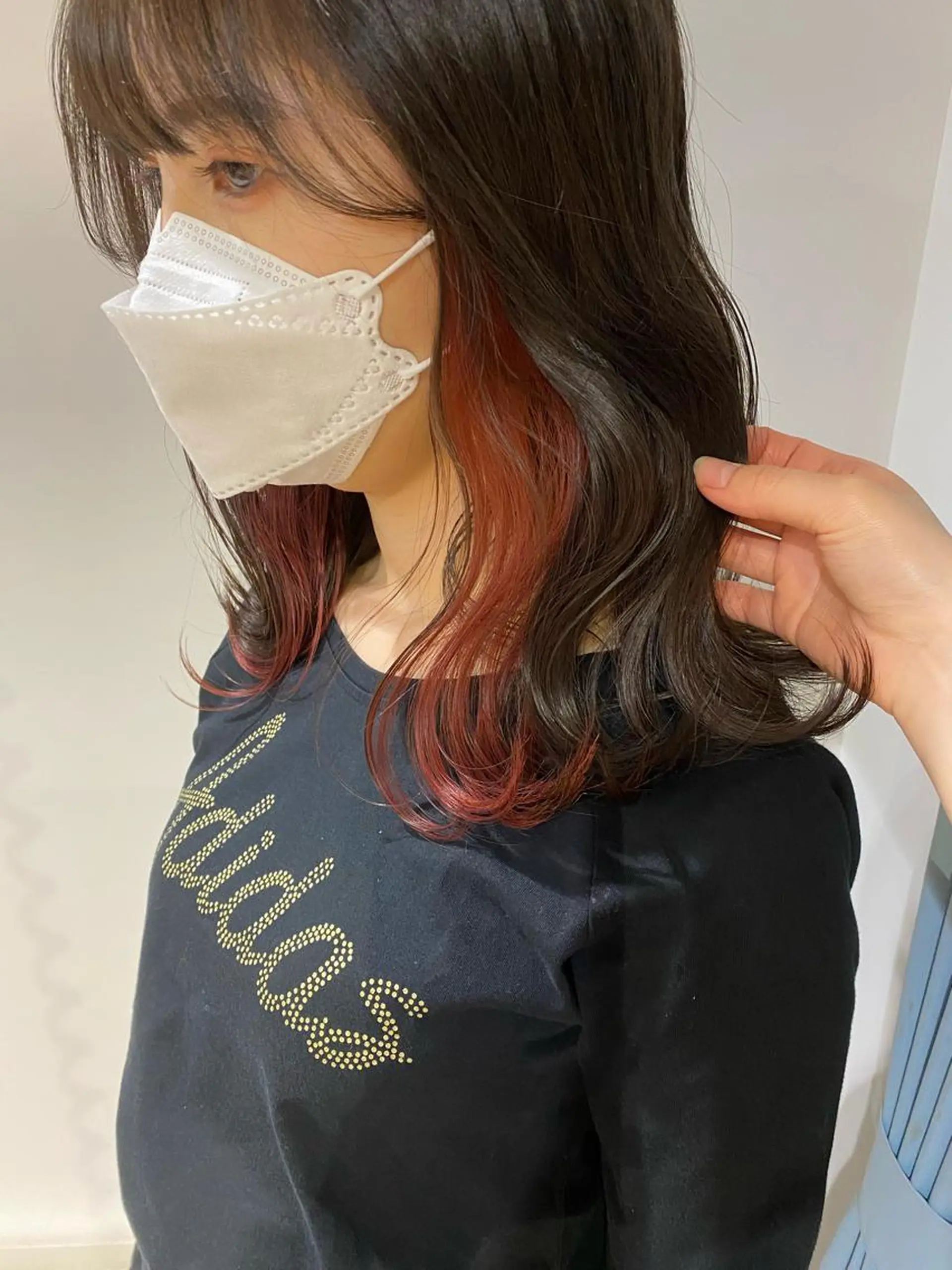 セミロング GO TODAY SHAiRE SALON 原宿Stella店所属・𓍯柔らかhair 𓍯 yukinoのヘアスタイル