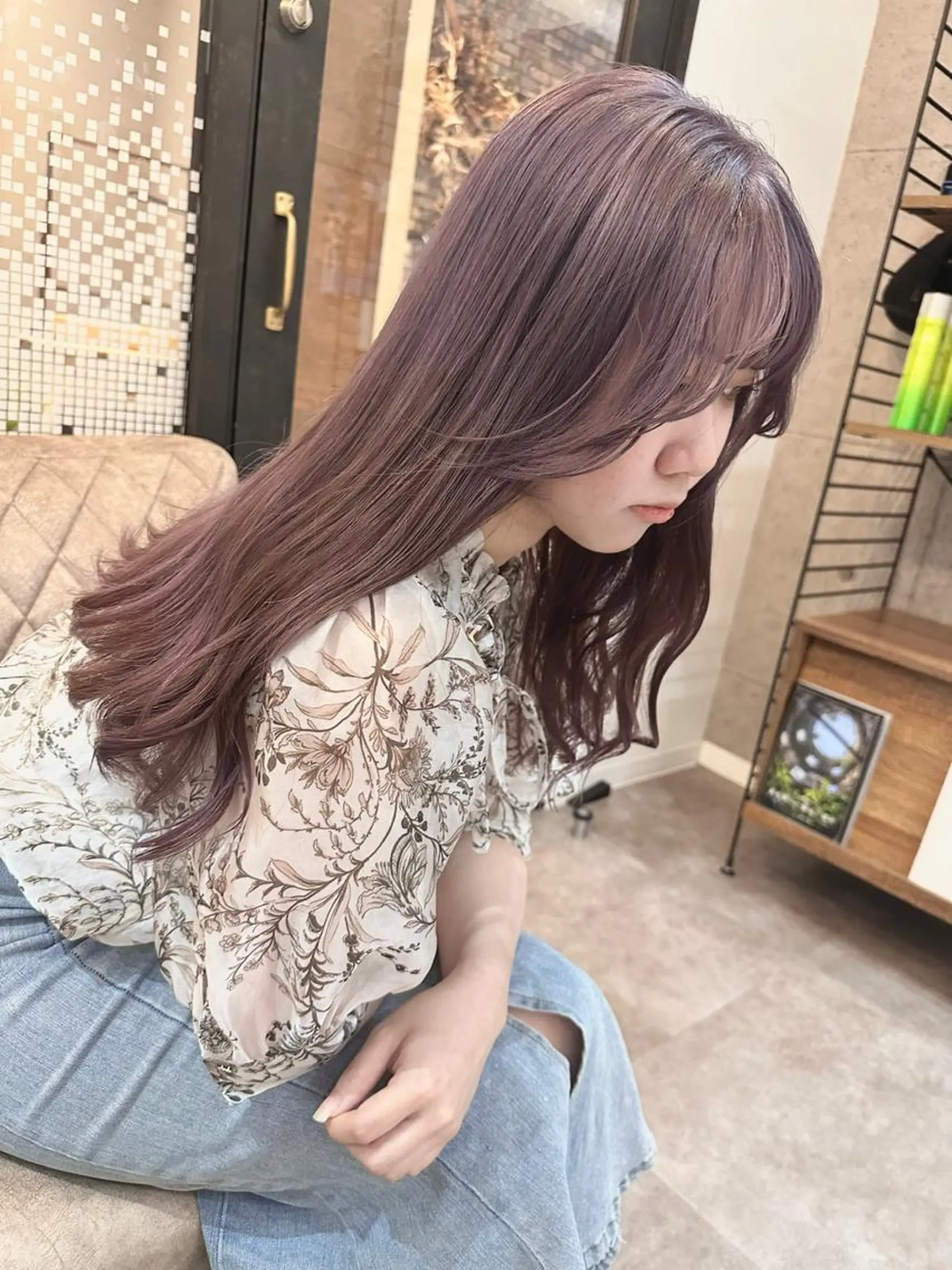 ロング 🔷ブリーチバレイヤ ージュ🔷飯野達也のヘアスタイル