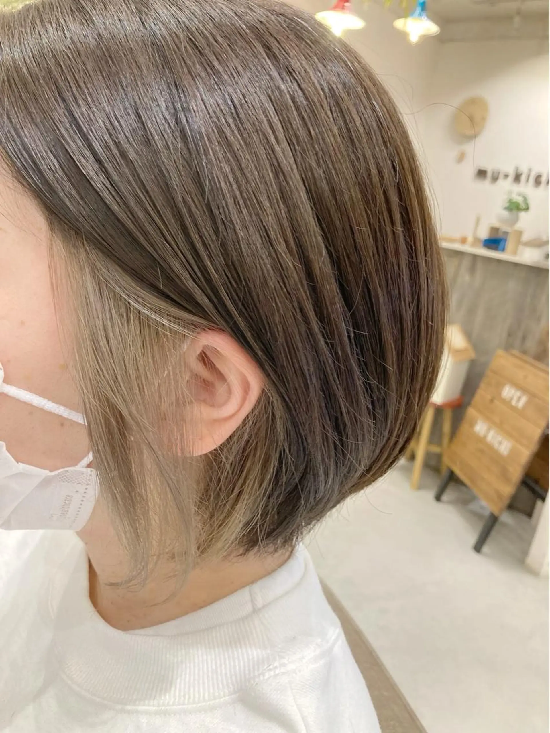 ショート mu-kicii 三鷹店所属・撮影モデル募集中☆ オグリヤスエのヘアスタイル