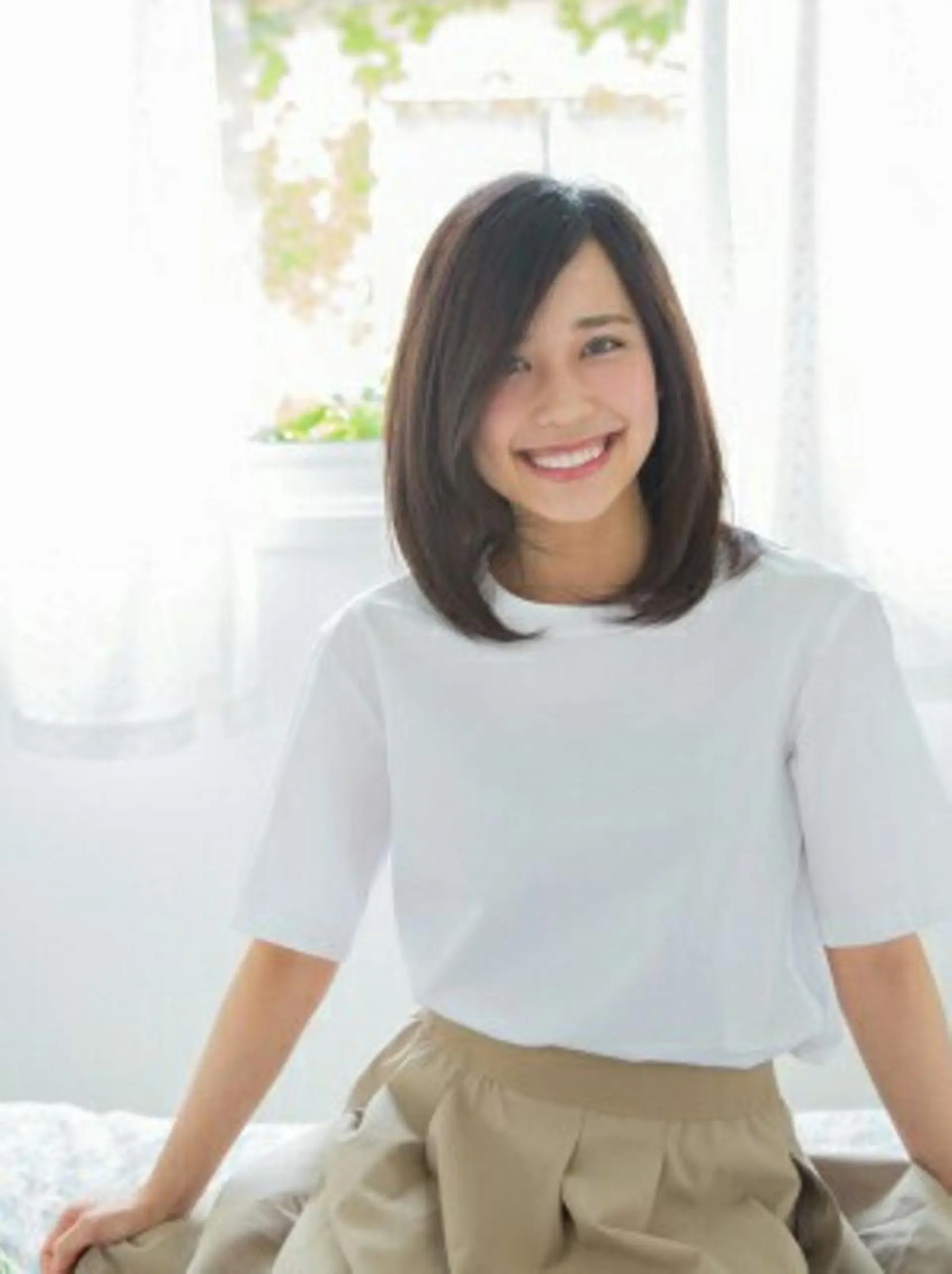ミディアム セミロング カラー ✨サイエンスアクア✨ 久保のヘアスタイル