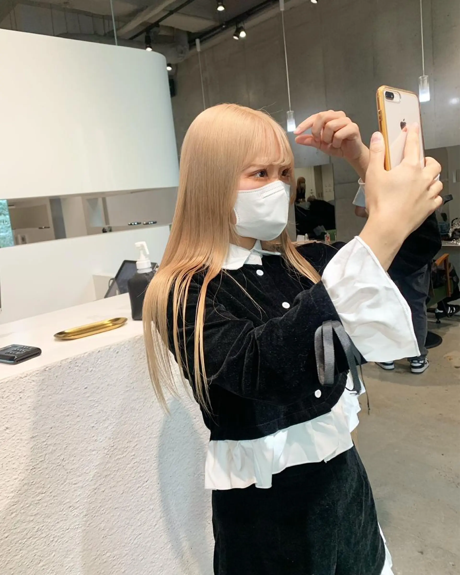 ロング カラー ヘアカラー トリートメント MONIQA【モニカ】所属・名古屋ハイトーン/ 🐶ブリーチ専門店のヘアスタイル