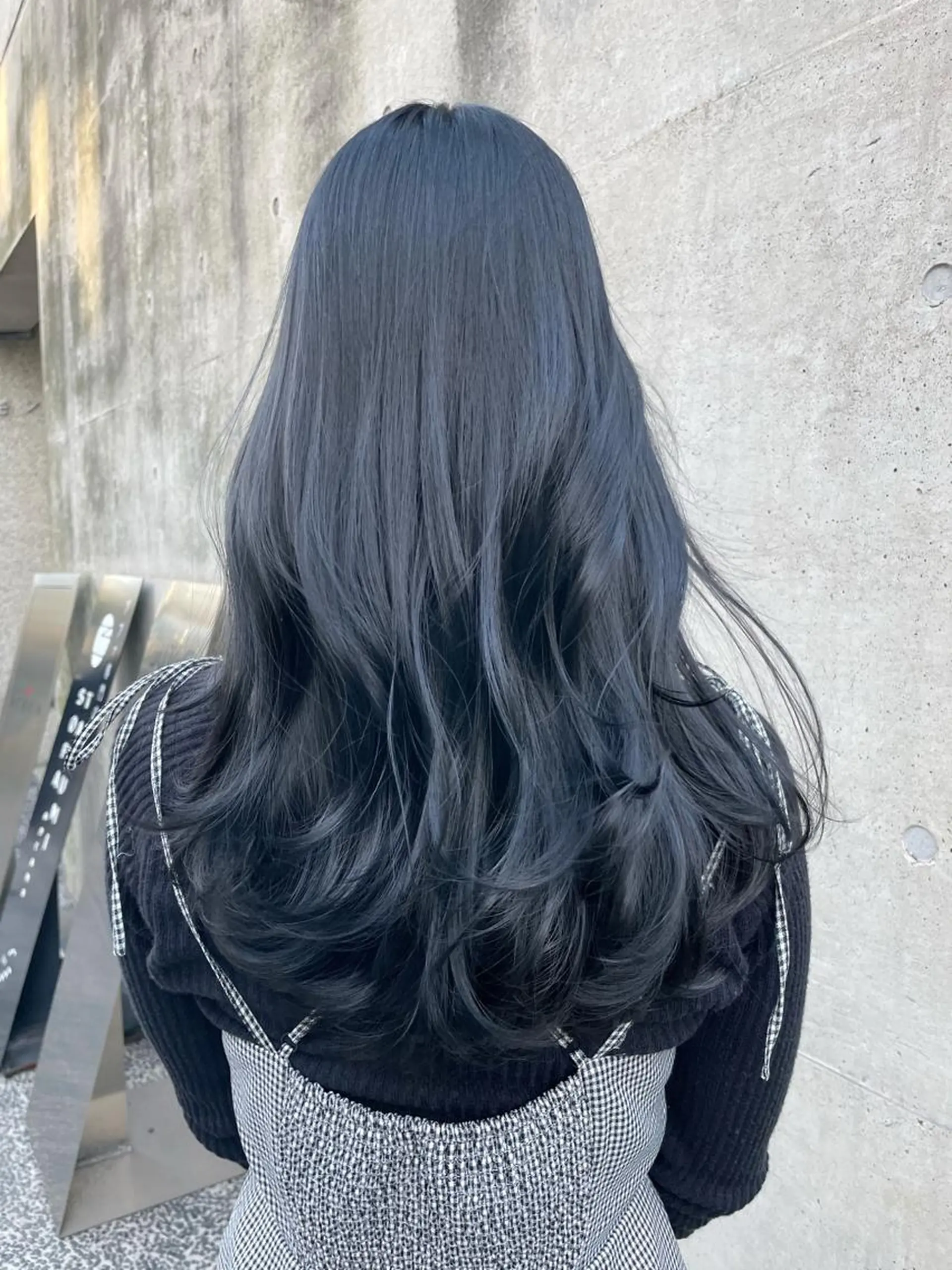カラー 黒髪 ブリーチ ブルーカラー ブルーブラック ブリーチなしカラー カット ヘアカラー 縮毛矯正 トリートメント SALOWIN原宿AROA店所属・顔まわり神カット✂︎ 齋藤雄大【原宿】のヘアスタイル