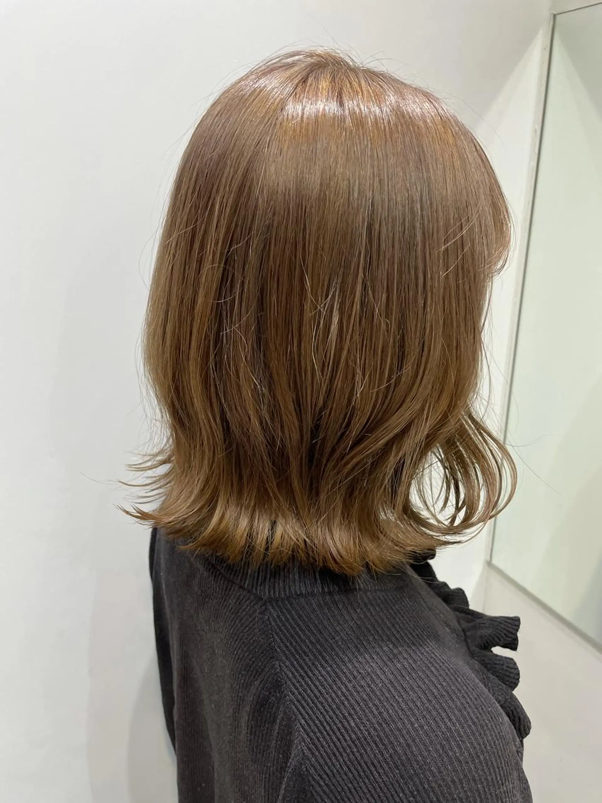 ミディアム カラー ベージュカラー ヘアカラー トリートメント 女性リピ90%🍨 🩷佐藤みずきのヘアスタイル