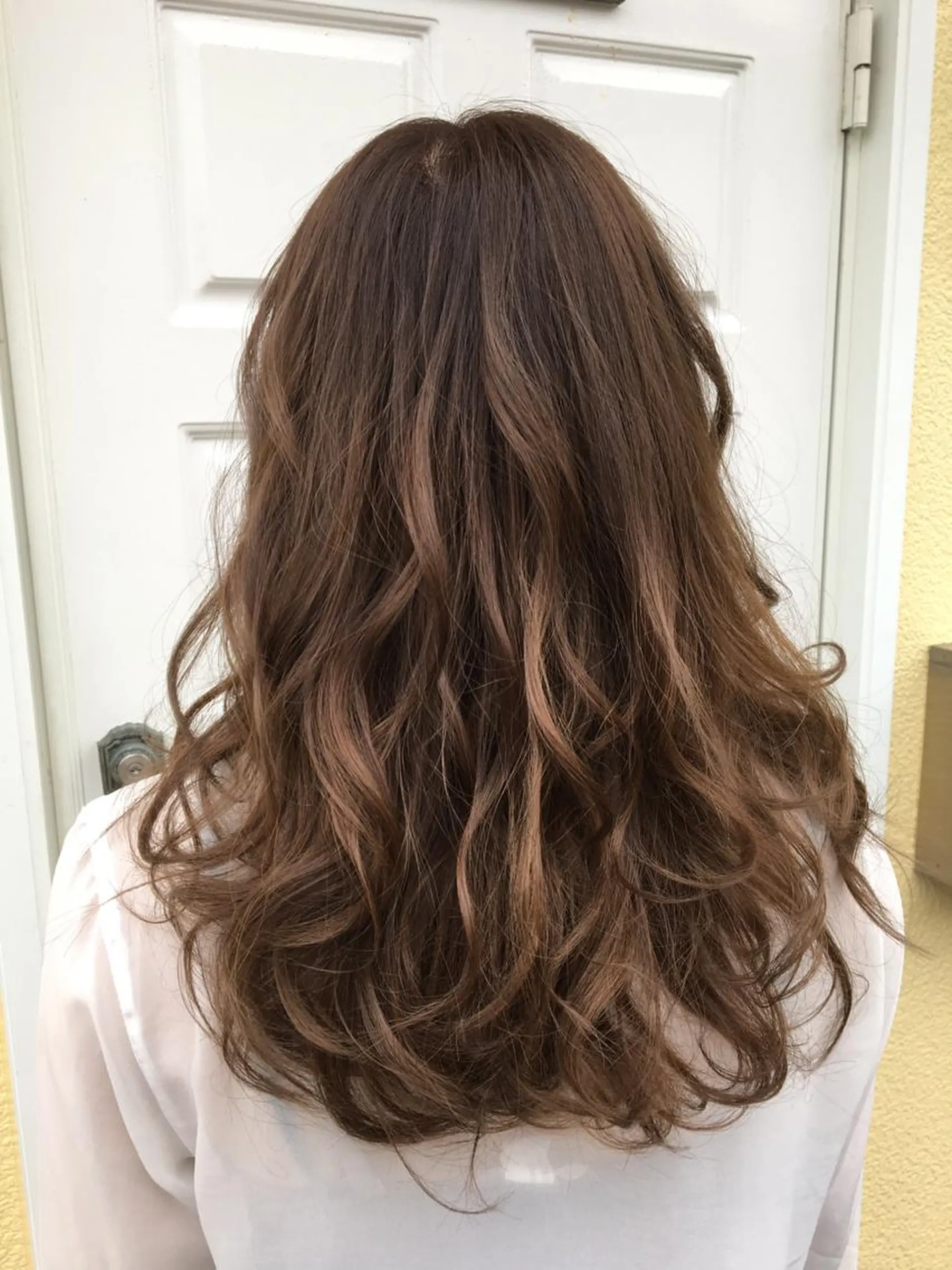 ロング 西川 仁のヘアスタイル