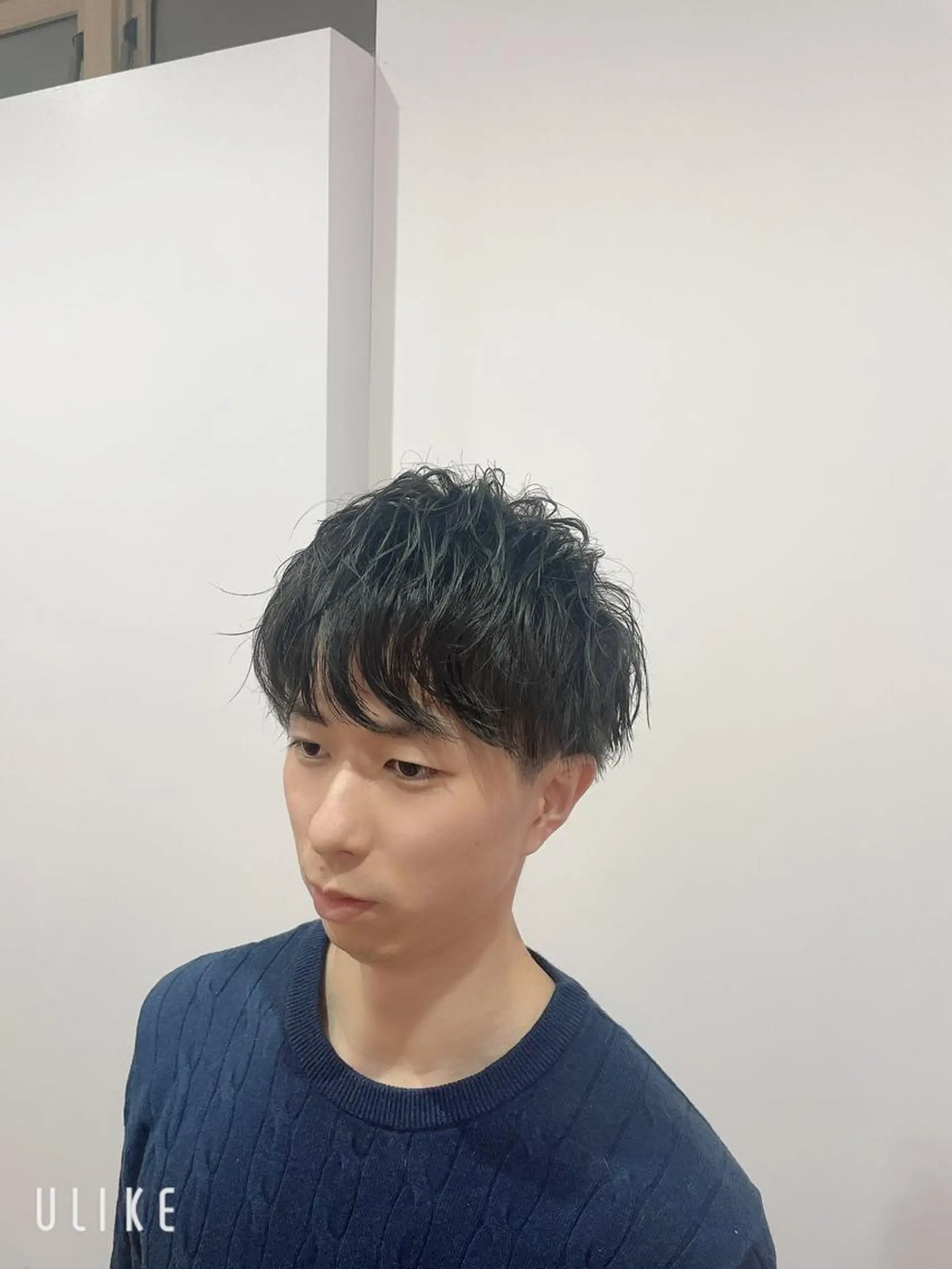 メンズ メンズパーマ 学生(メンズ向け) カット パーマ 長屋 裕也のヘアスタイル
