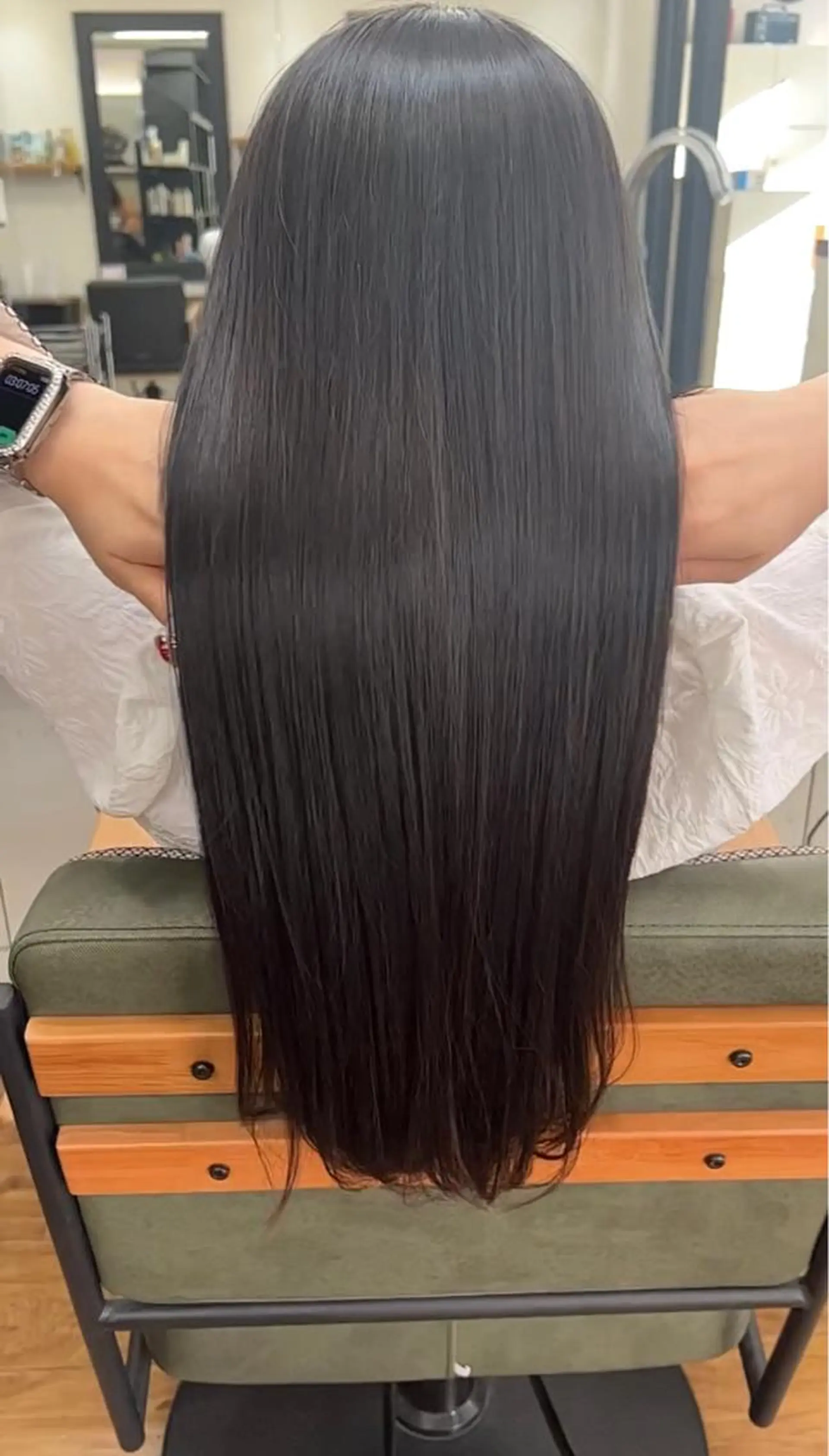 パーマ 縮毛矯正 香野 優子のヘアスタイル