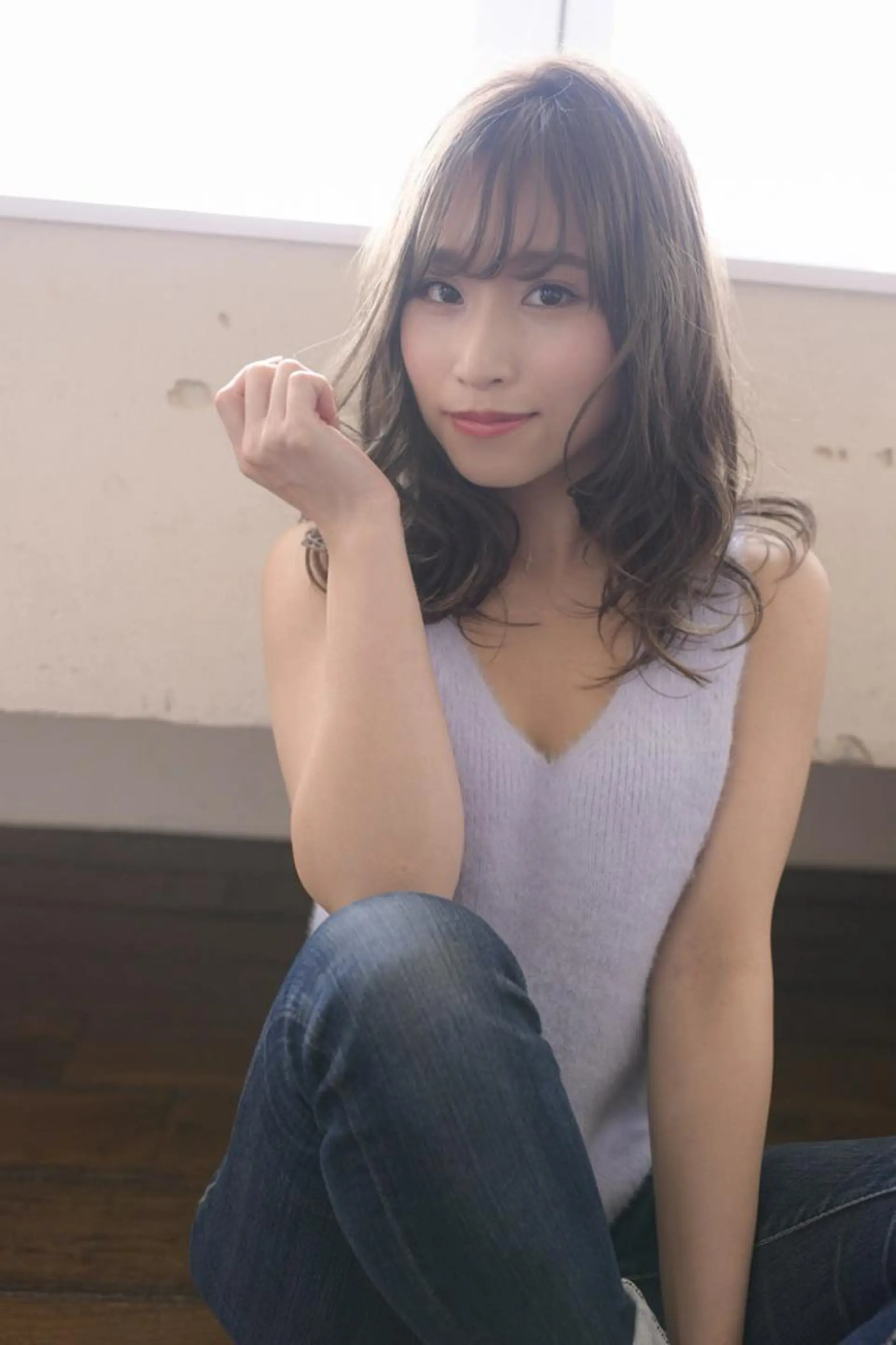 セミロング KAMIGAMI所属・KAMIGAMI SAKAEのヘアスタイル