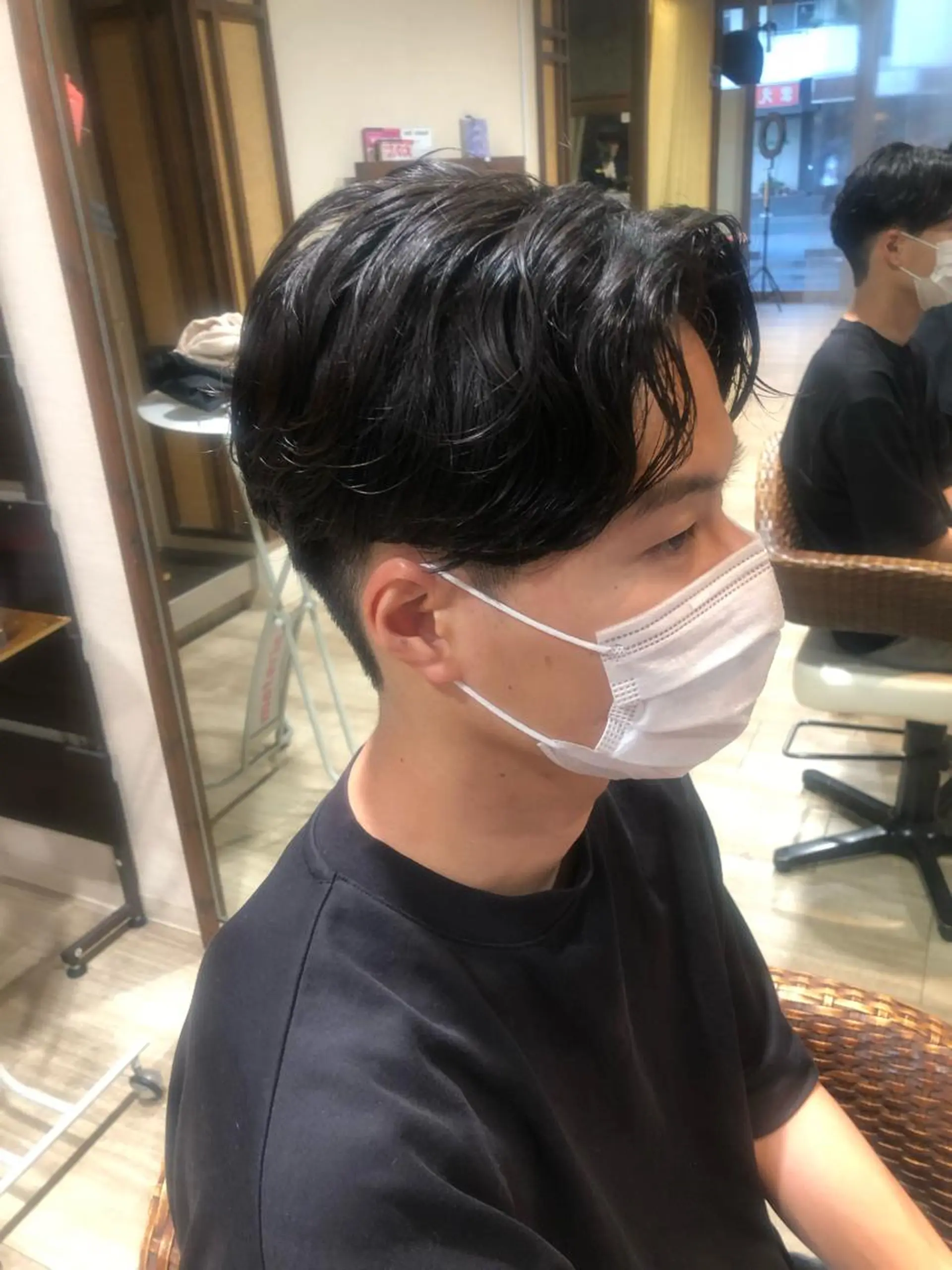 ショート パーマ メンズ カット パーマ トリートメント メンズパーマ/ スパイキー/神田正紀のヘアスタイル