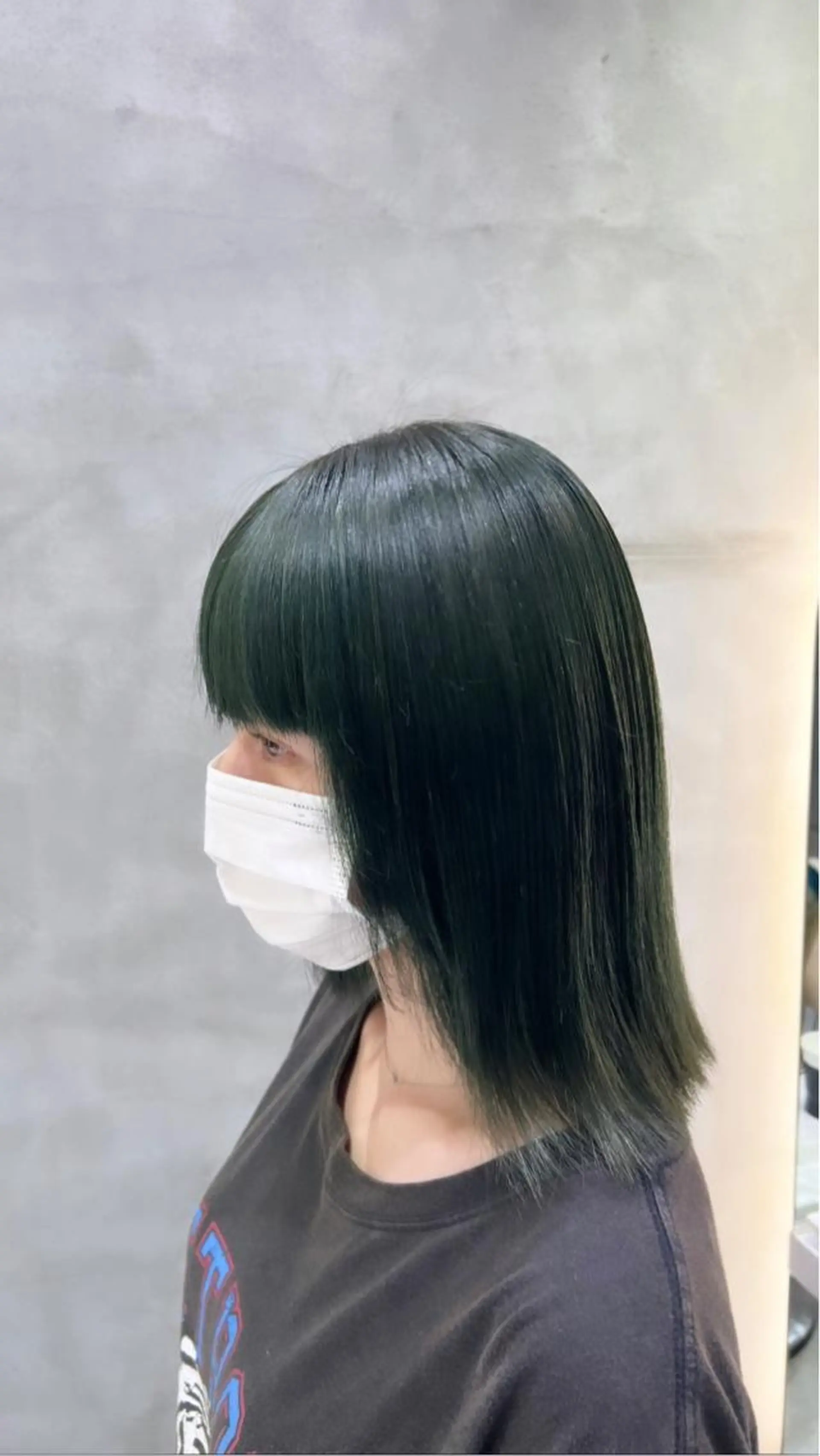 ミディアム カラー 宮嶋 蓮のヘアスタイル