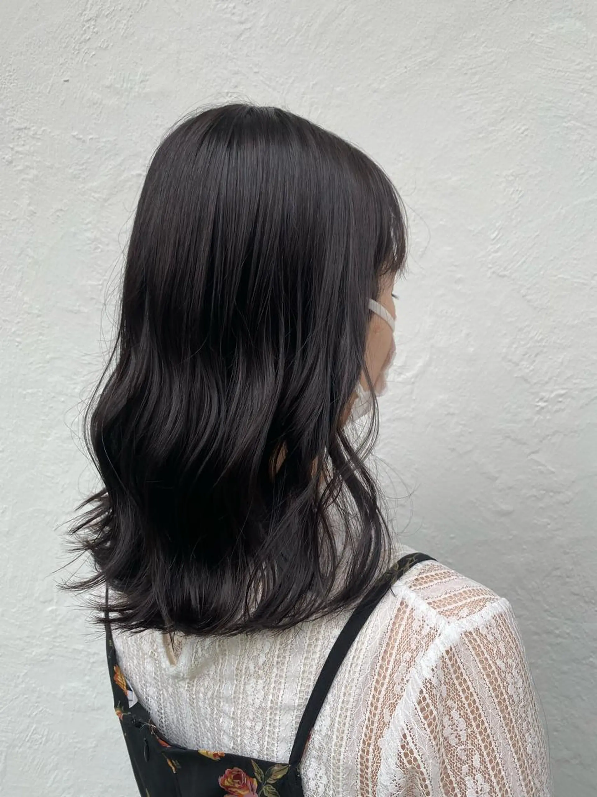 セミロング 片平 帆香のヘアスタイル
