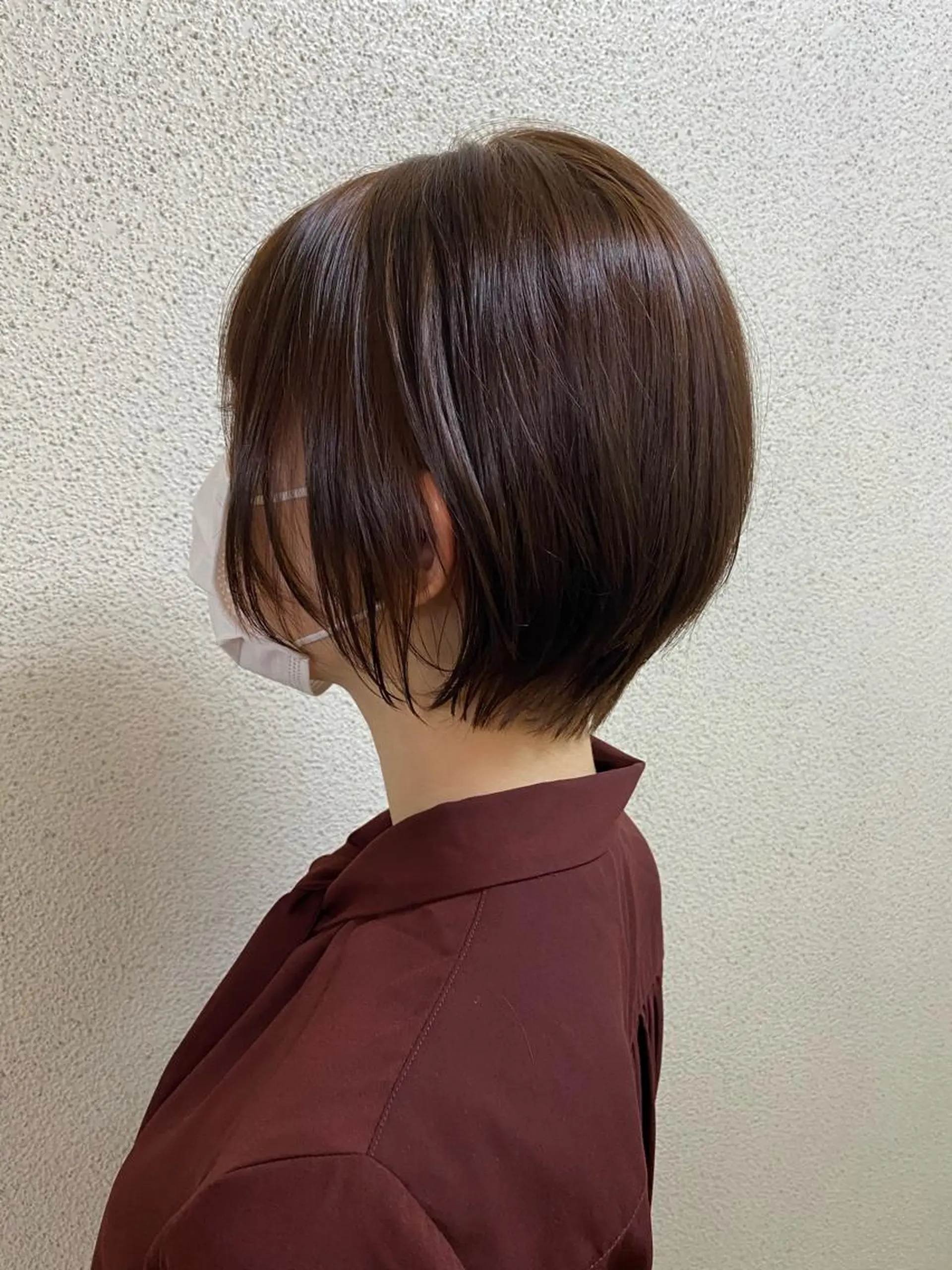 ショート カット ヘッドスパ 艶髪✨髪質改善カラー 楠本浩子のヘアスタイル