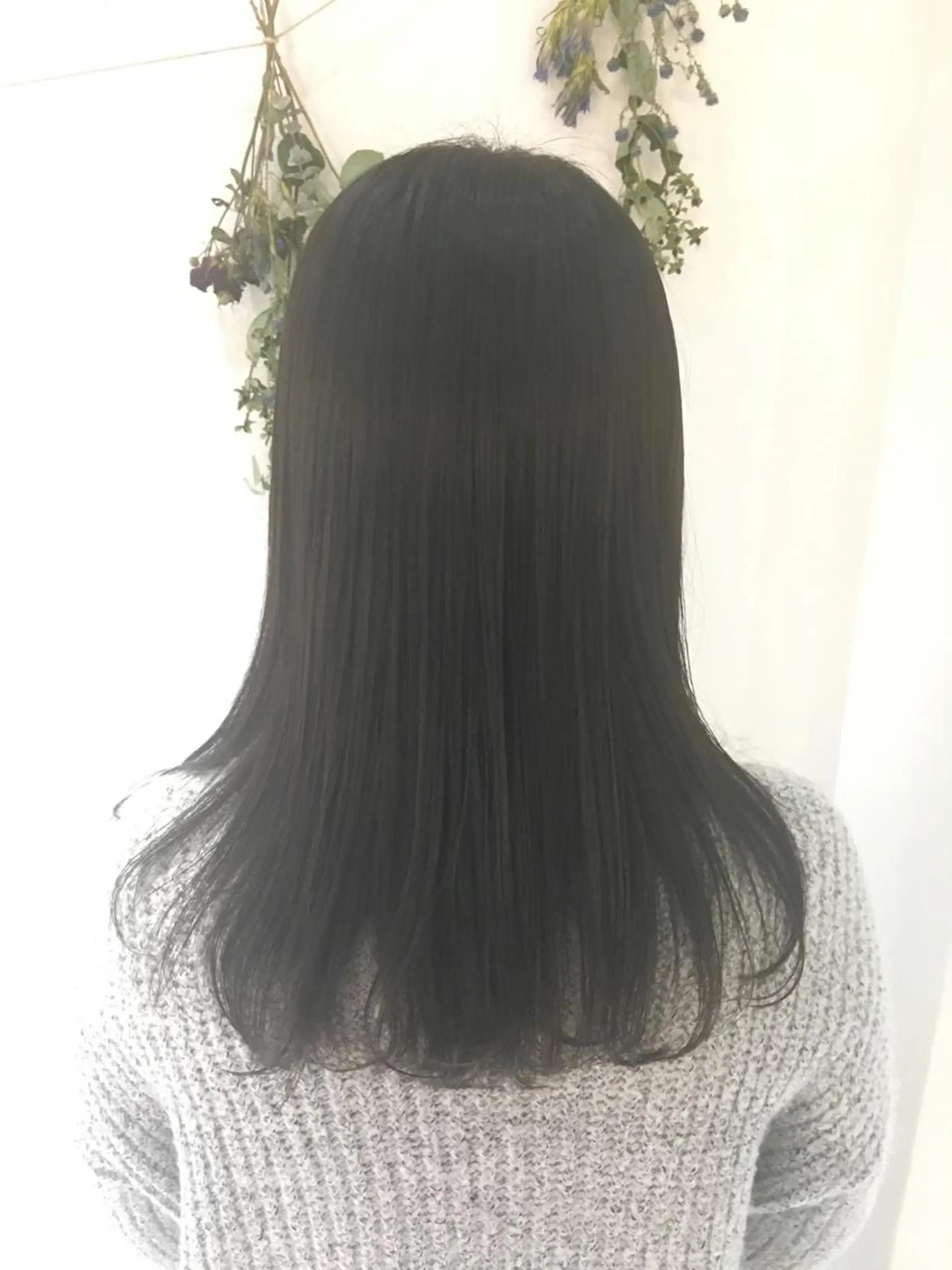 セミロング カラー アッシュ 透明感カラー ダークアッシュ カット ヘアカラー トリートメント hair  design nico*  ヘアデザイン ニコ所属・中間 将人のヘアスタイル