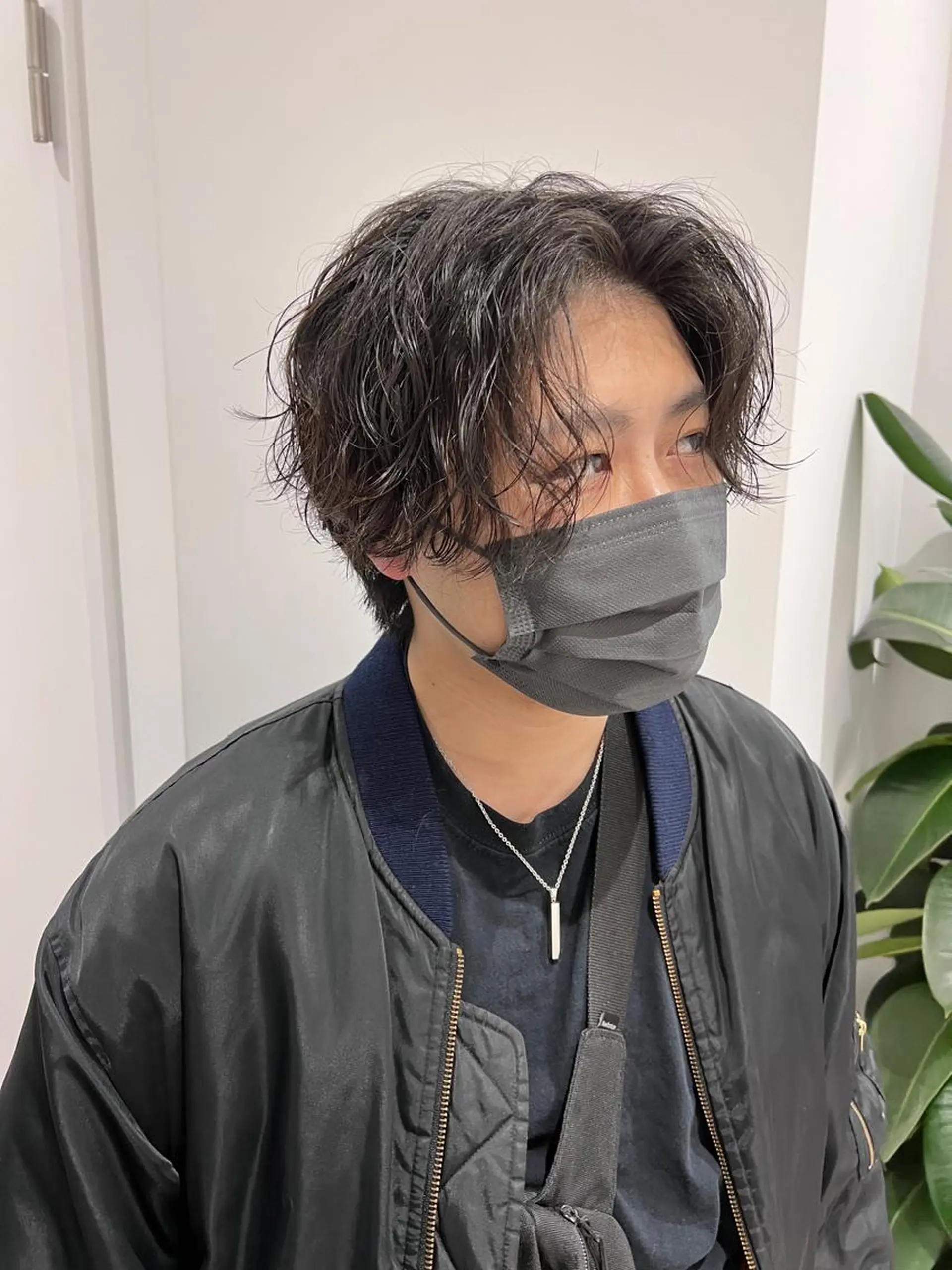 パーマ メンズ カット パーマ ally hairsalon所属・Emi .のヘアスタイル