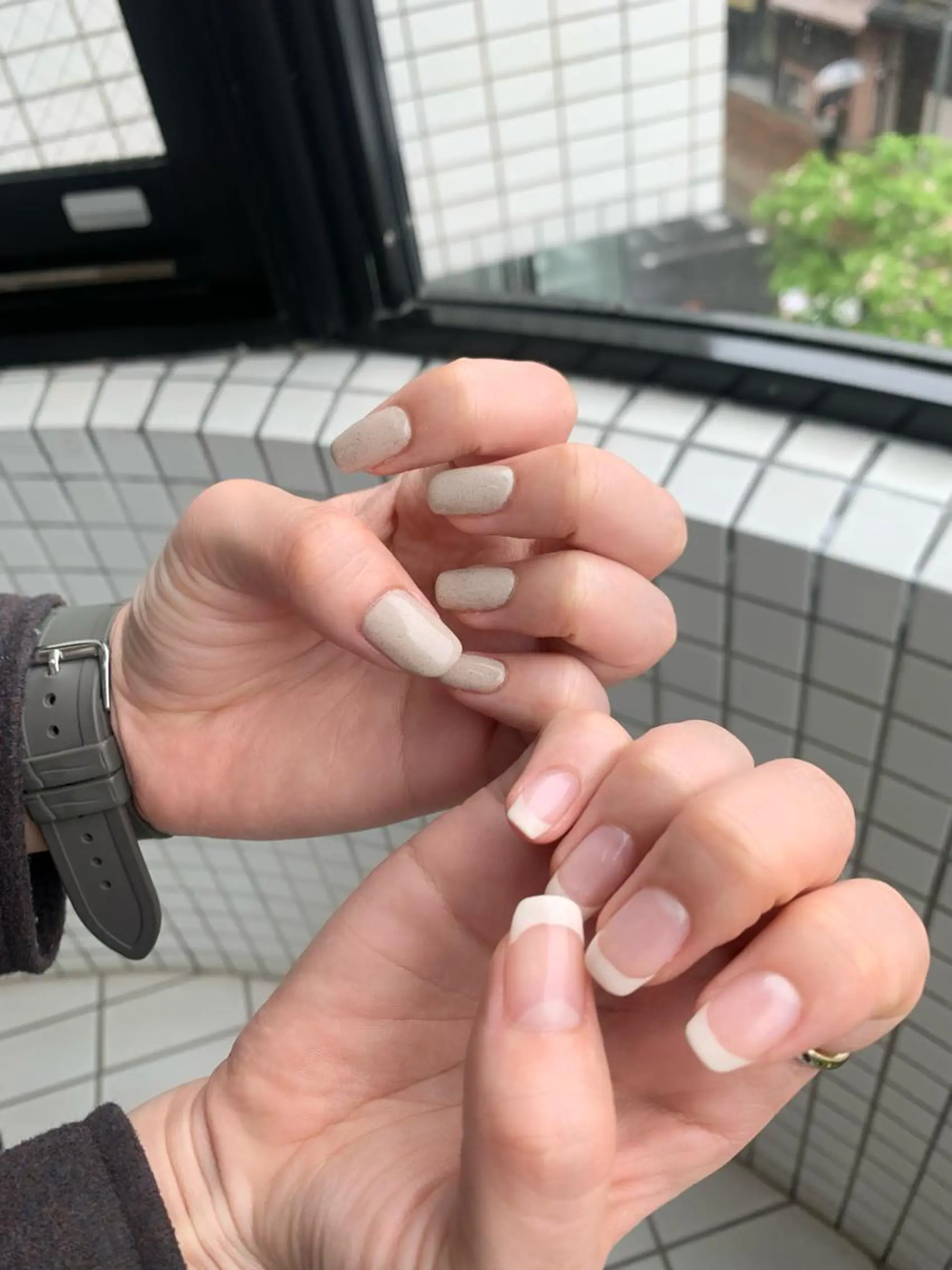 ネイル ジェルネイル ホワイト ハンドネイル N.barber / koderaのネイルデザイン