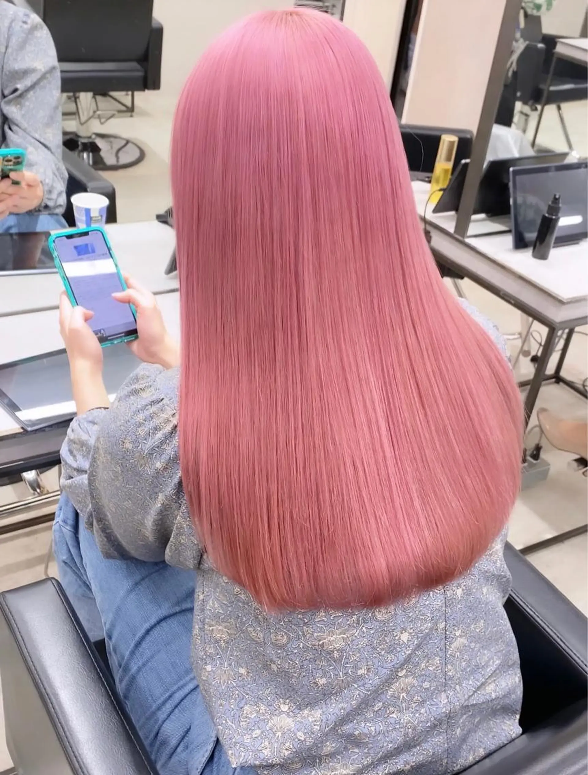 ロング カラー ハイトーンカラー ロング ヘアカラー トリートメント カラー系/カット特化 🟠オオタキマサシのヘアスタイル