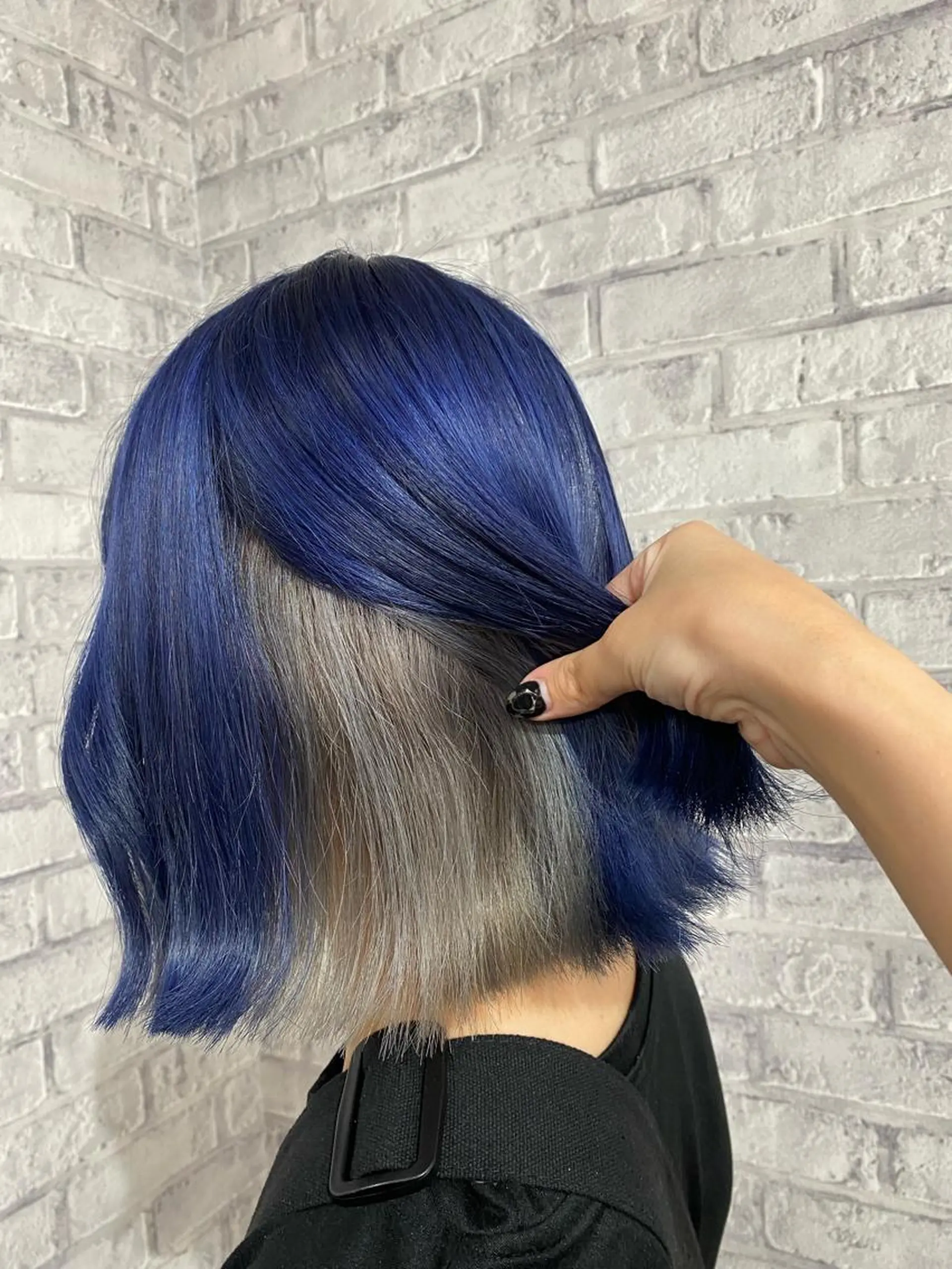 ミディアム カラー パーマ ヘアアレンジ メンズ キッズ ネイル マツエク・マツパ アイブロウ 似合わせカラー♡髪質 改善🎀サトカ🍒のヘアスタイル